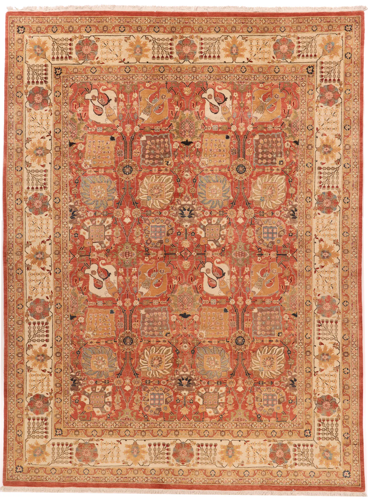 FINE GAROUS / ZIEGLER DESIGN RUG, 364 × 273 cm