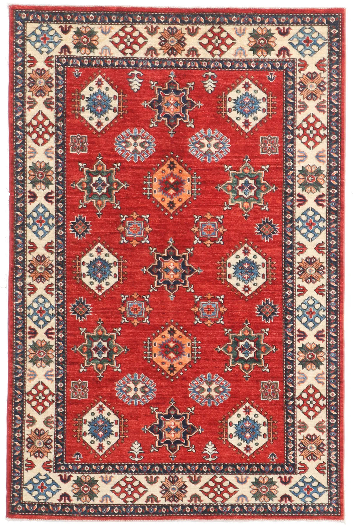 Kazak design Rug in, 187 × 119 cm