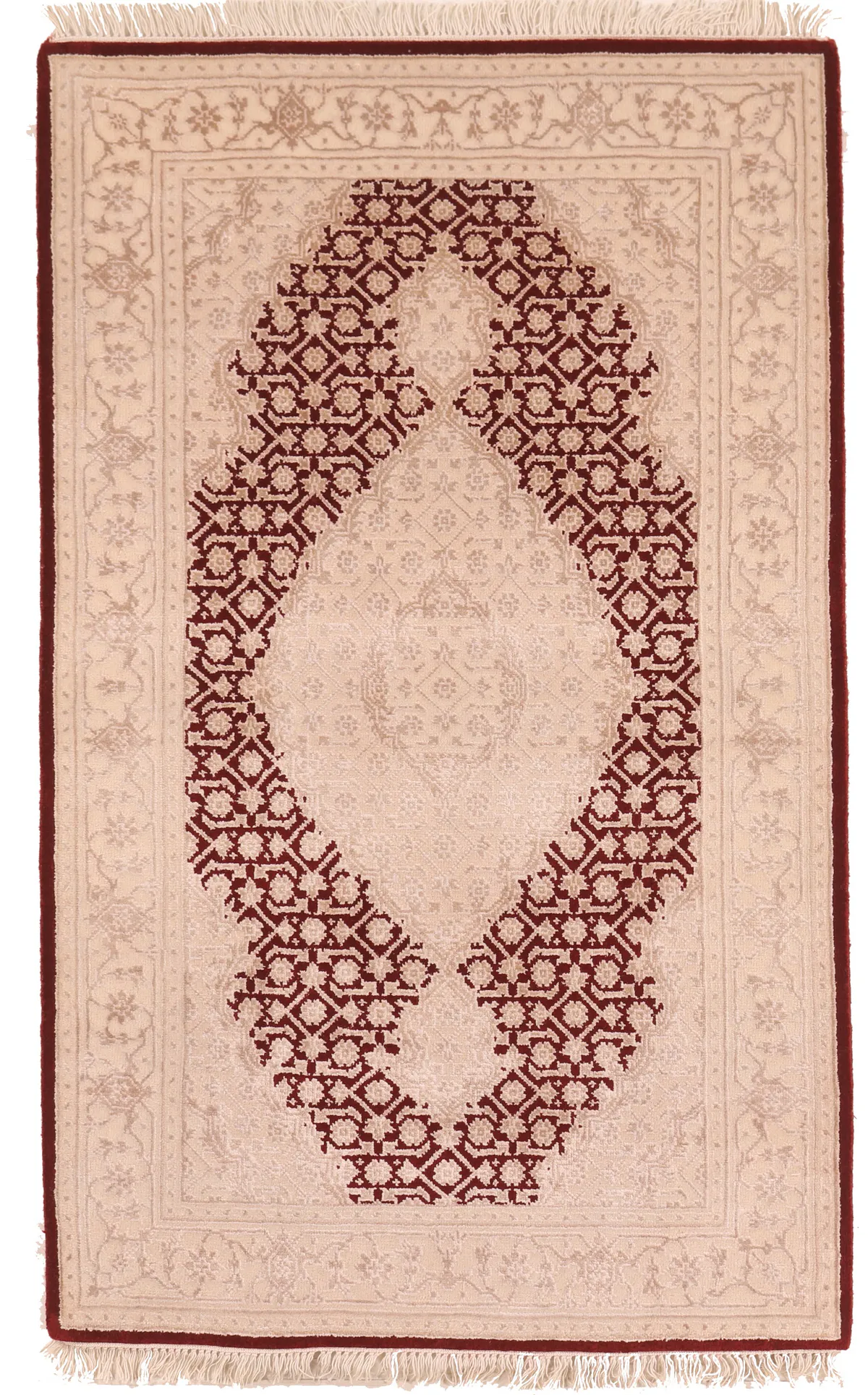 TABRIZ DESIGN INDIAN RUG, 128 × 79 cm