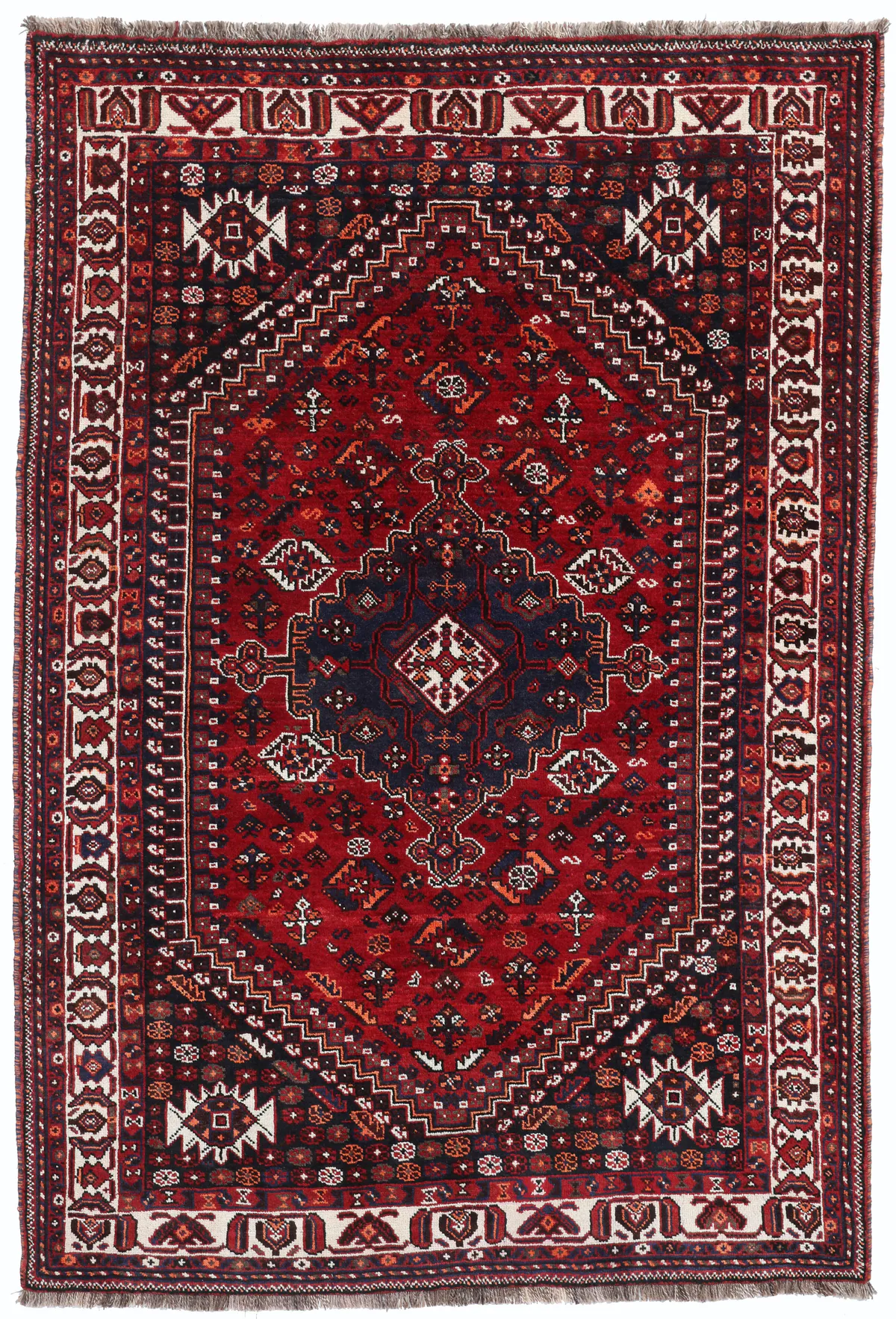 Persian Nomadic Shiraz Super Rug, 260 × 175 cm