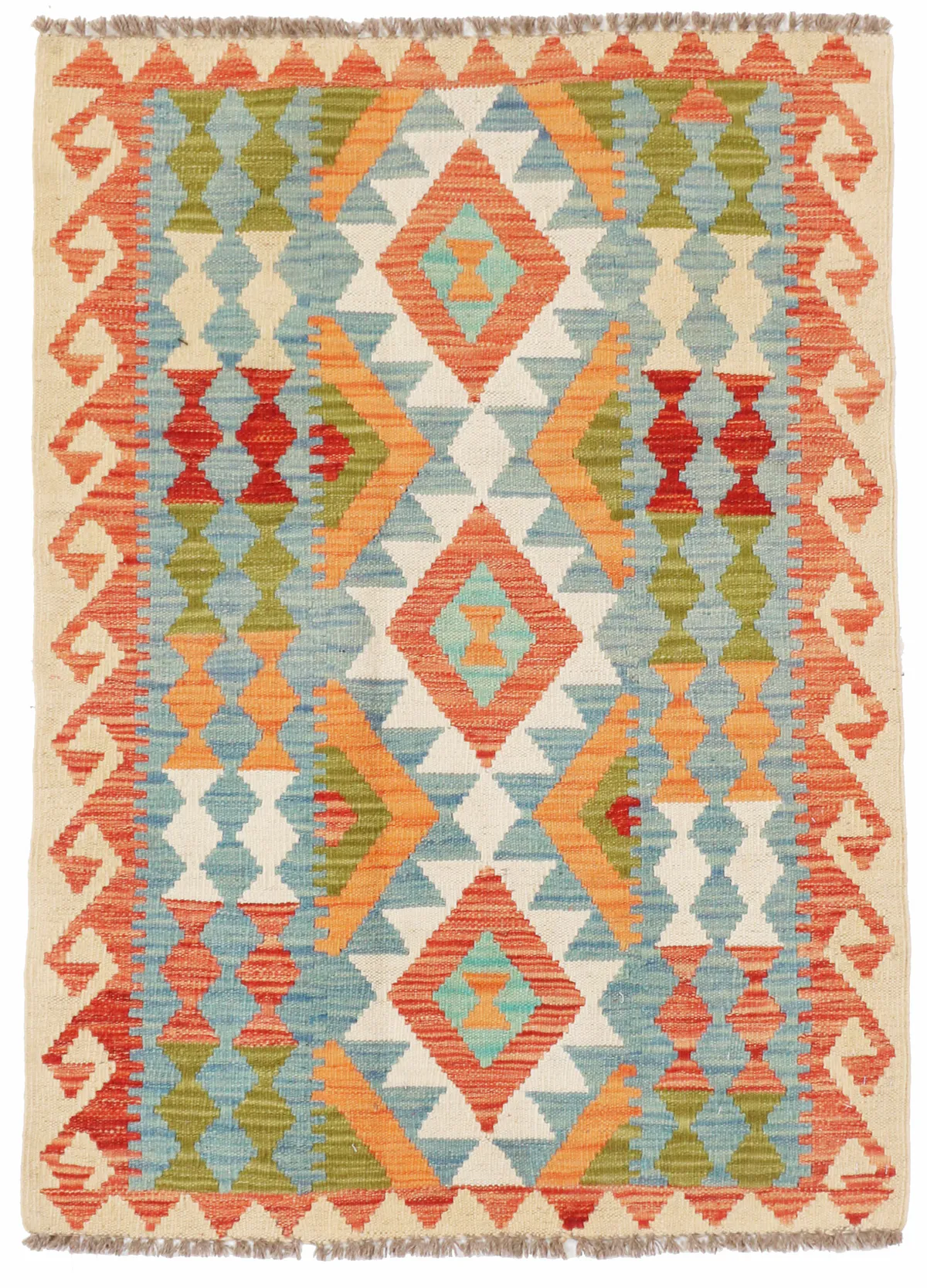 Shirvan Design Kilim, 124 × 90 cm