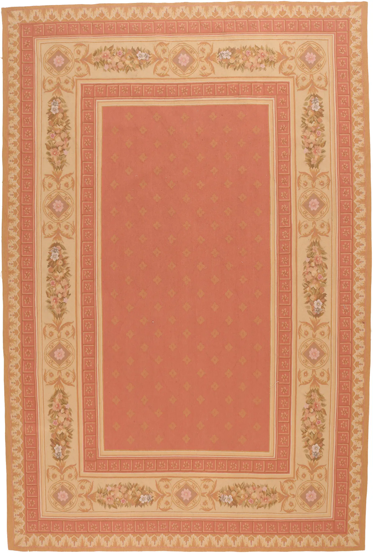 Pink Aubusson Design, 300 × 200 cm