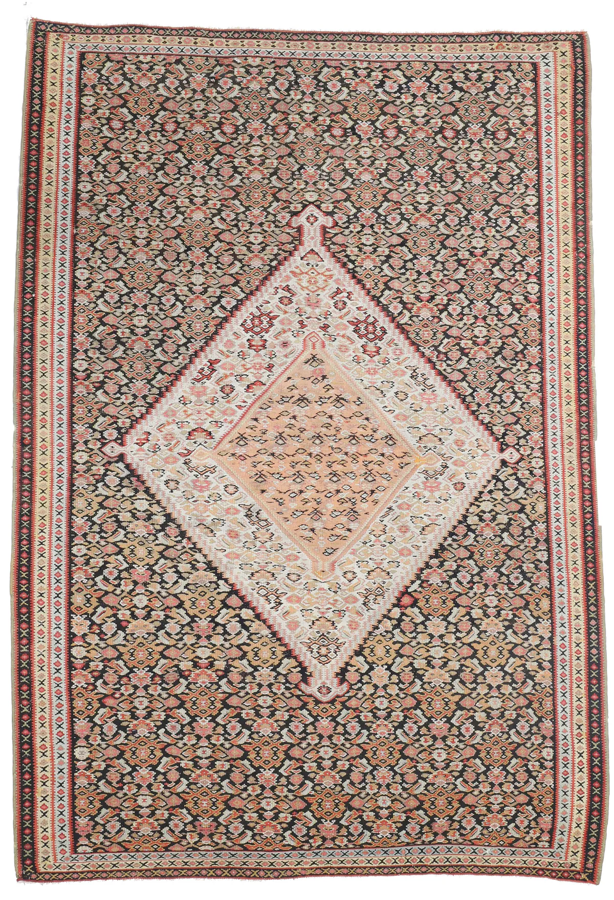 Persian Senneh Kilim, 197 × 134 cm
