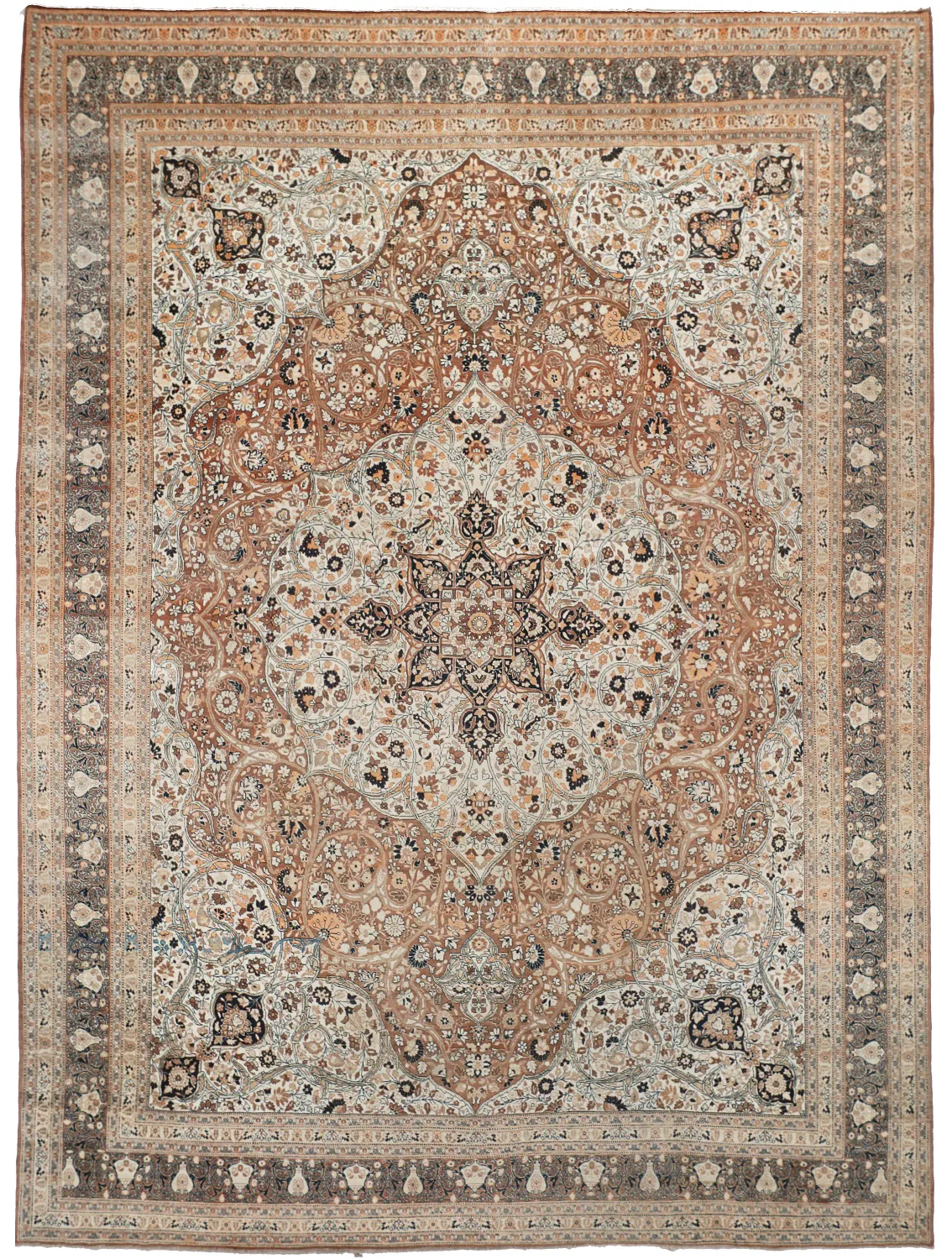 Tabriz Hadji Jalili Rug – circa 1900, 480 × 345 cm
