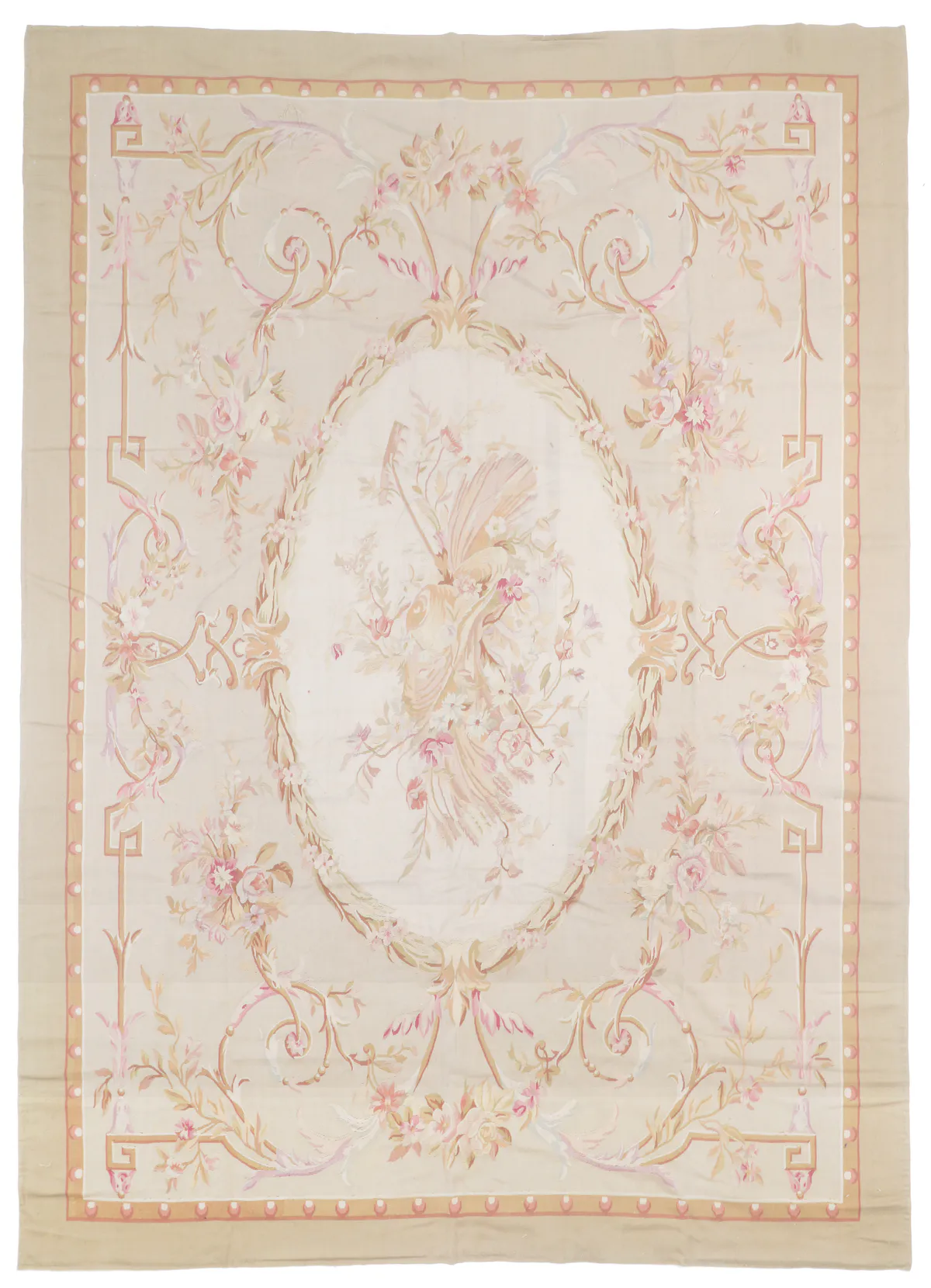 Aubusson Design Rug in, 350 × 256 cm
