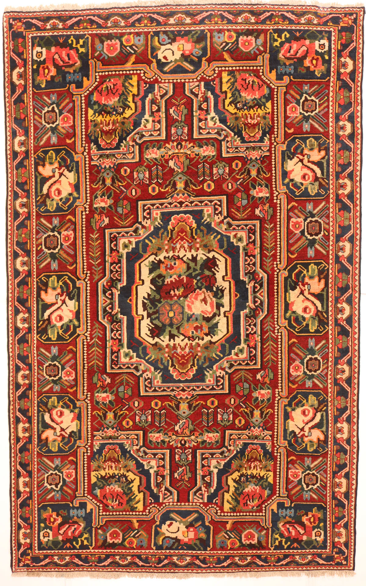 Persian Faradonbeh rug, 278 × 175 cm