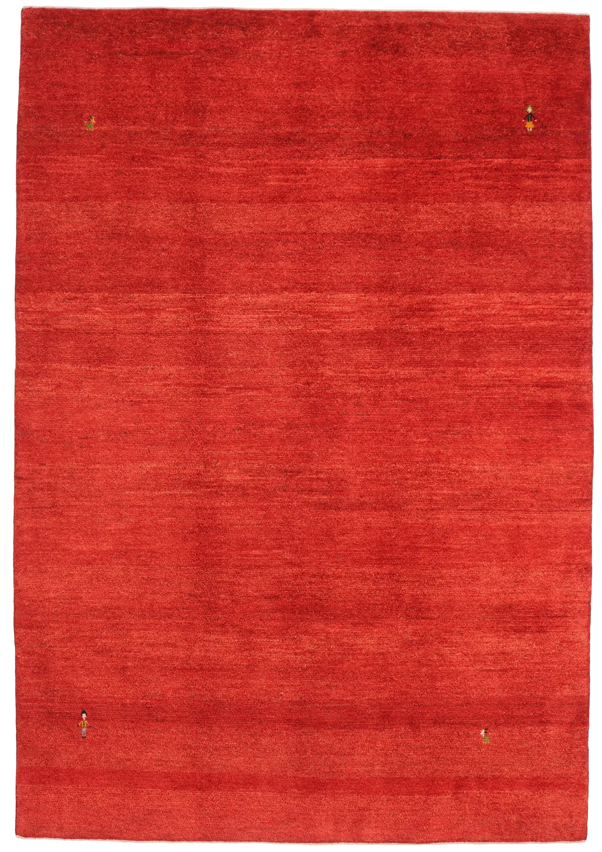 Gabbeh Rug in Red, 289 × 198 cm