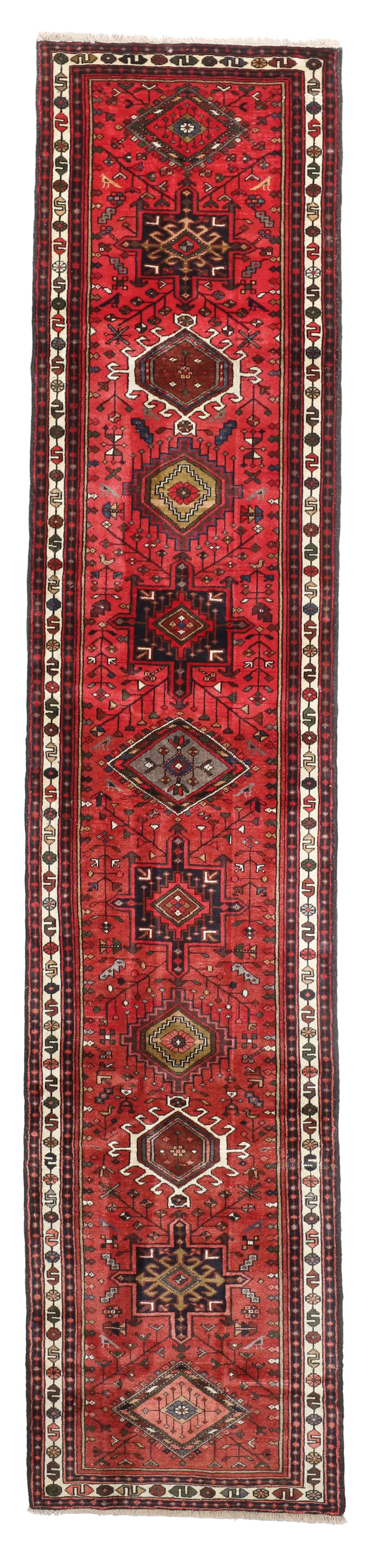 Persian Karadja Runner, 391 × 78 cm