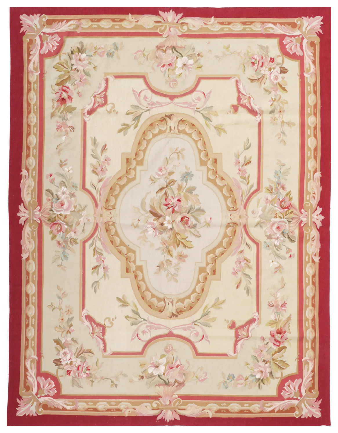 Aubusson Rug in, 242 × 180 cm