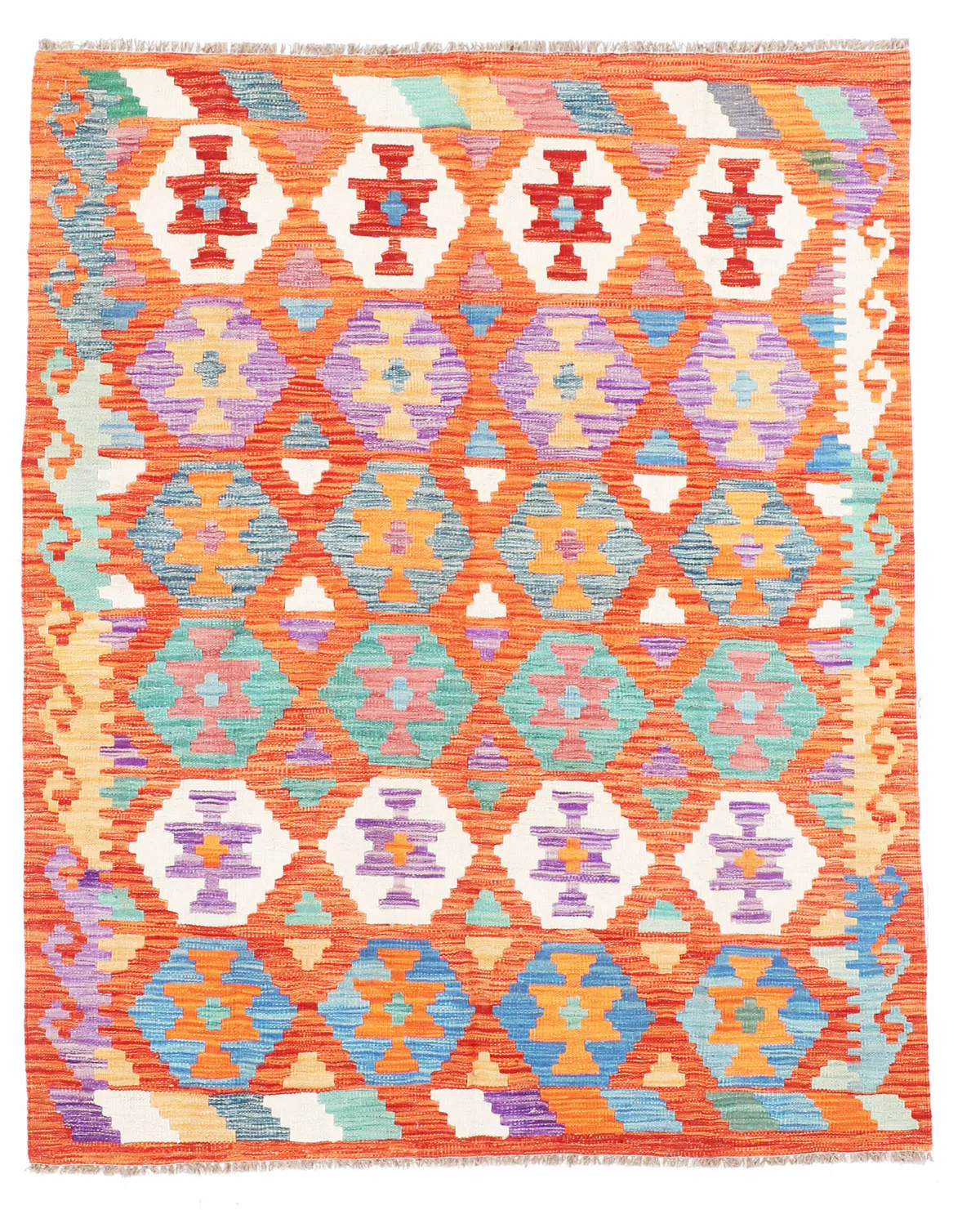 Shirvan Design Kilim, 193 × 152 cm