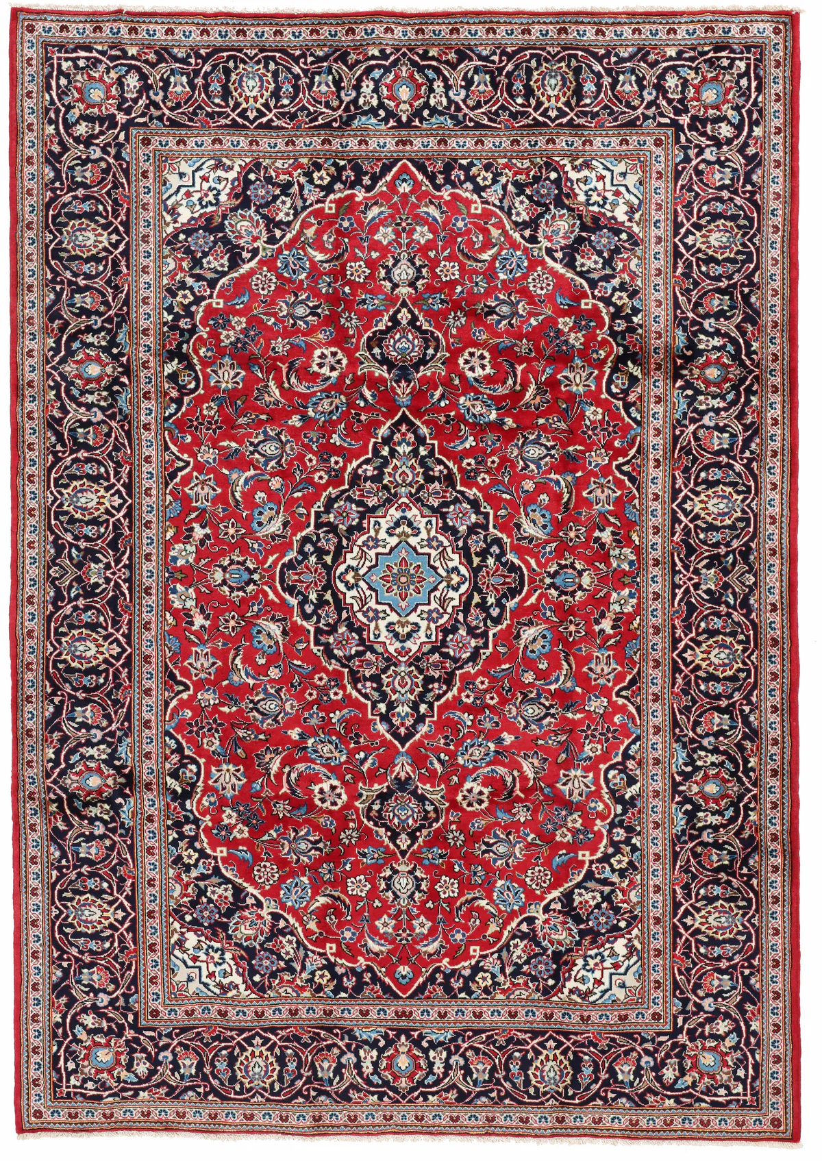 Keshan/Kashan Design Rug, 302 × 203 cm