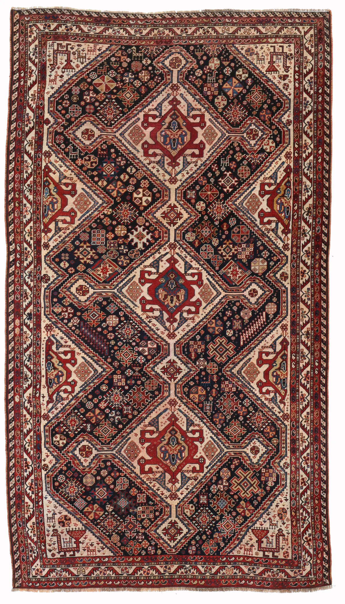 Kashgai Qashgai Rug circa 1900, 254 × 142 cm