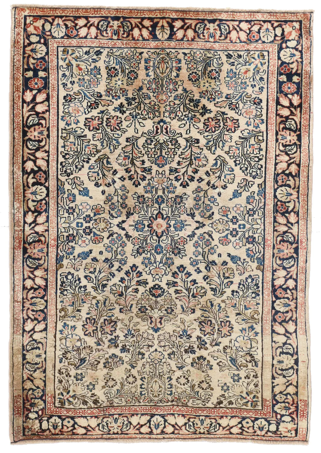 Persian Sarouk / Saruk Rug in, 149 × 105 cm