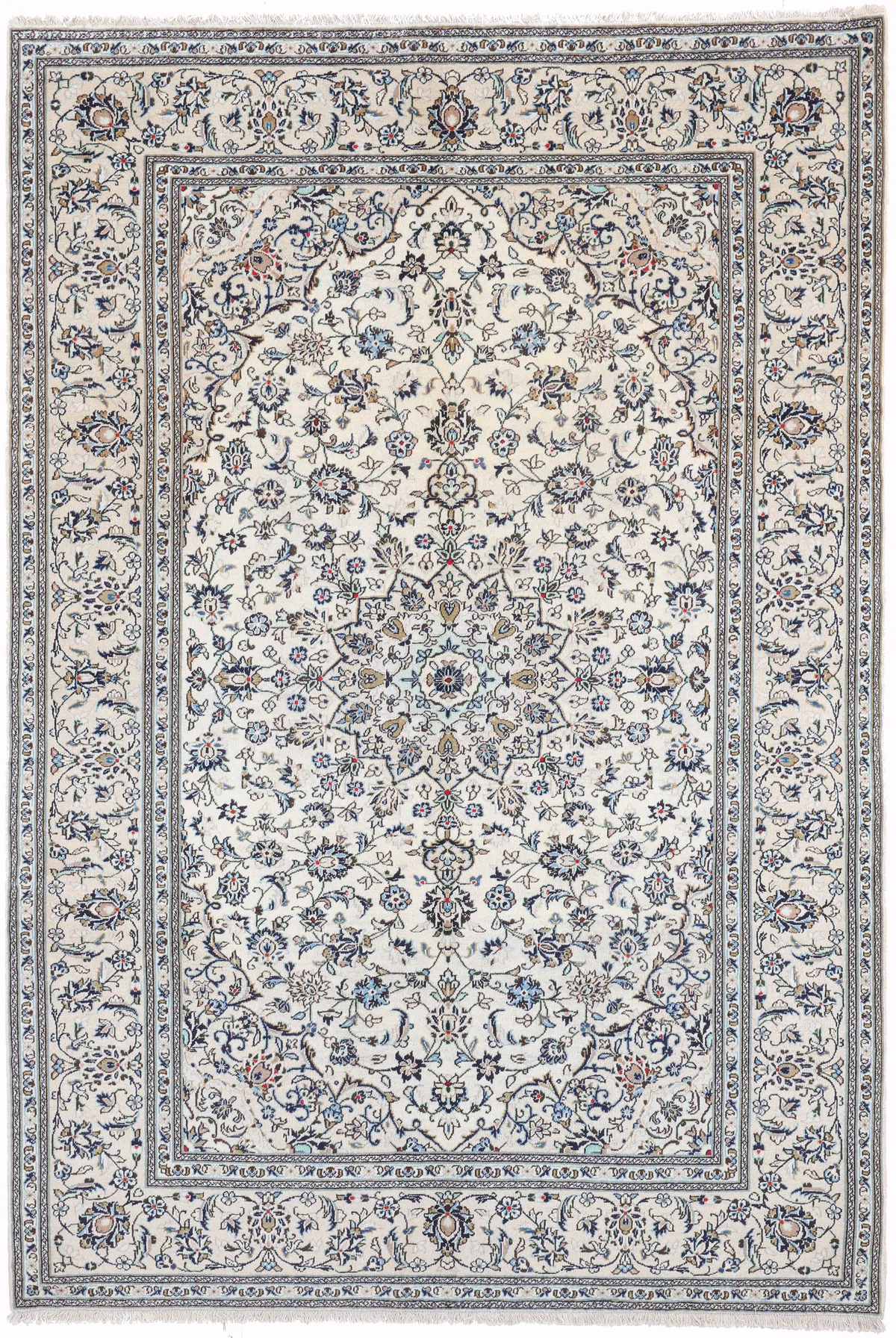 Keshan / Kashan Design Rug – 10 x 6'6, 305 × 203 cm