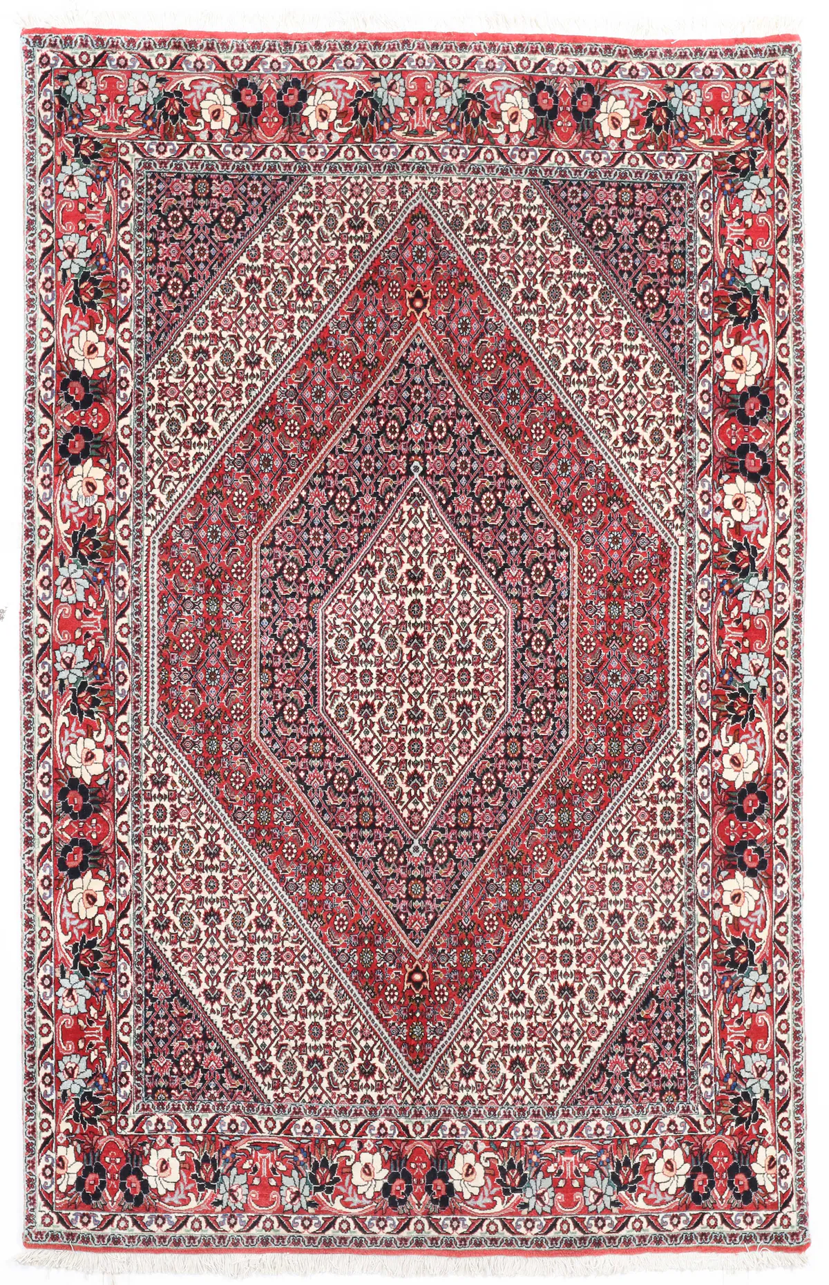 Persian Bidjar/Bijar Fine Rug – 7'9 x 5, 241 × 154 cm