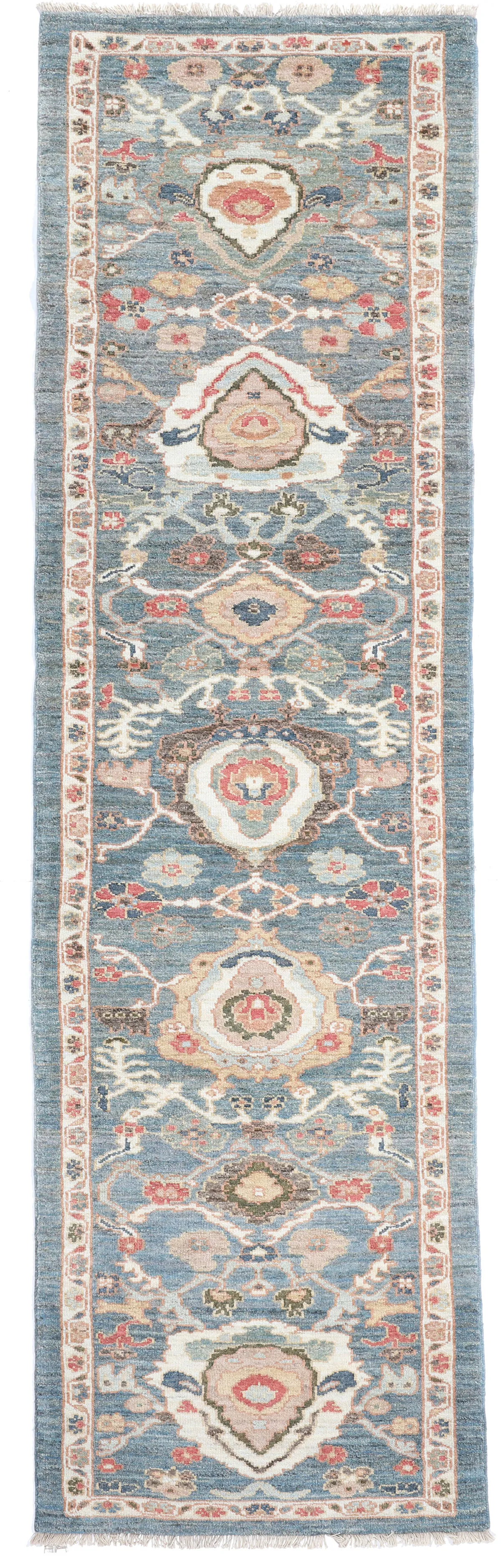Persian Sultanabad Runner – 11'9 x 3, 365 × 93 cm