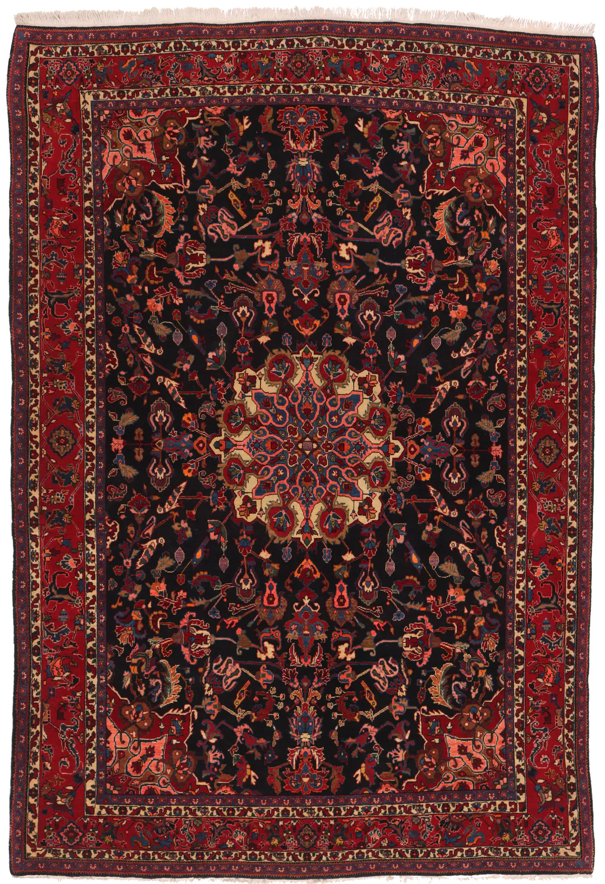 Antique Fine Bidjar Rug – circa 1920, 218 × 148 cm