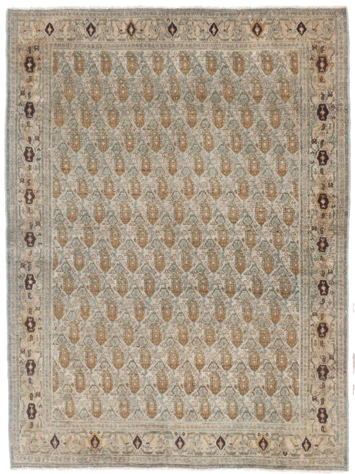Sanandaj Very Fine vintage / overdyed Rug, 150 × 115 cm
