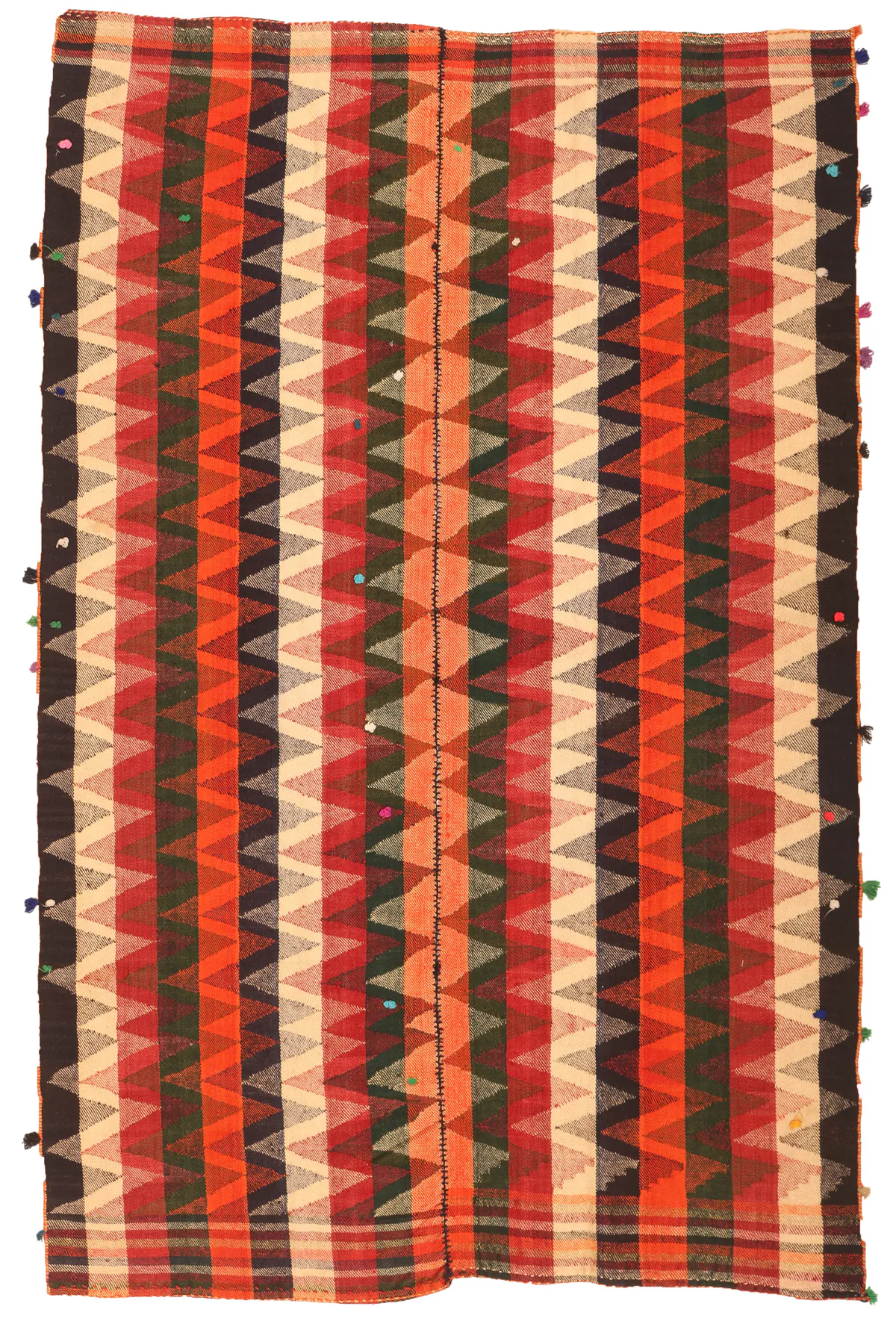 Kashgai Qashgai Jajim Kilim, 232 × 152 cm