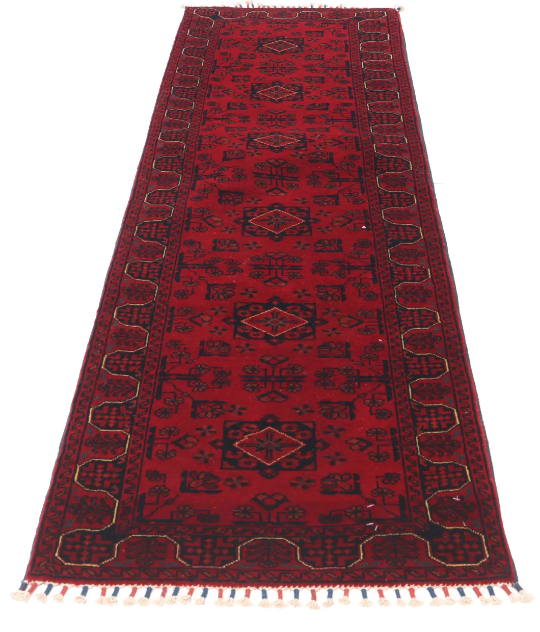 Khal Mohammad Afghan runner, 241 × 60 cm