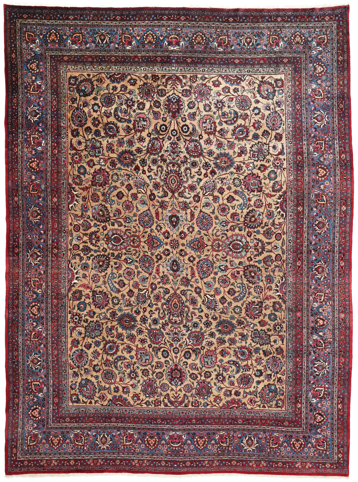Persian Mashad Allover Design, 392 × 289 cm