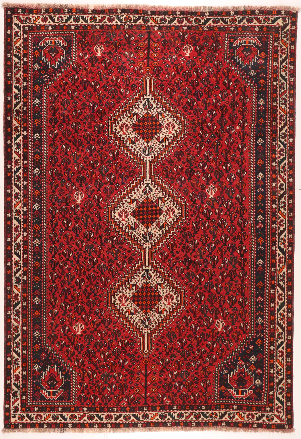 Persian Shiraz Rug in, 294 × 212 cm