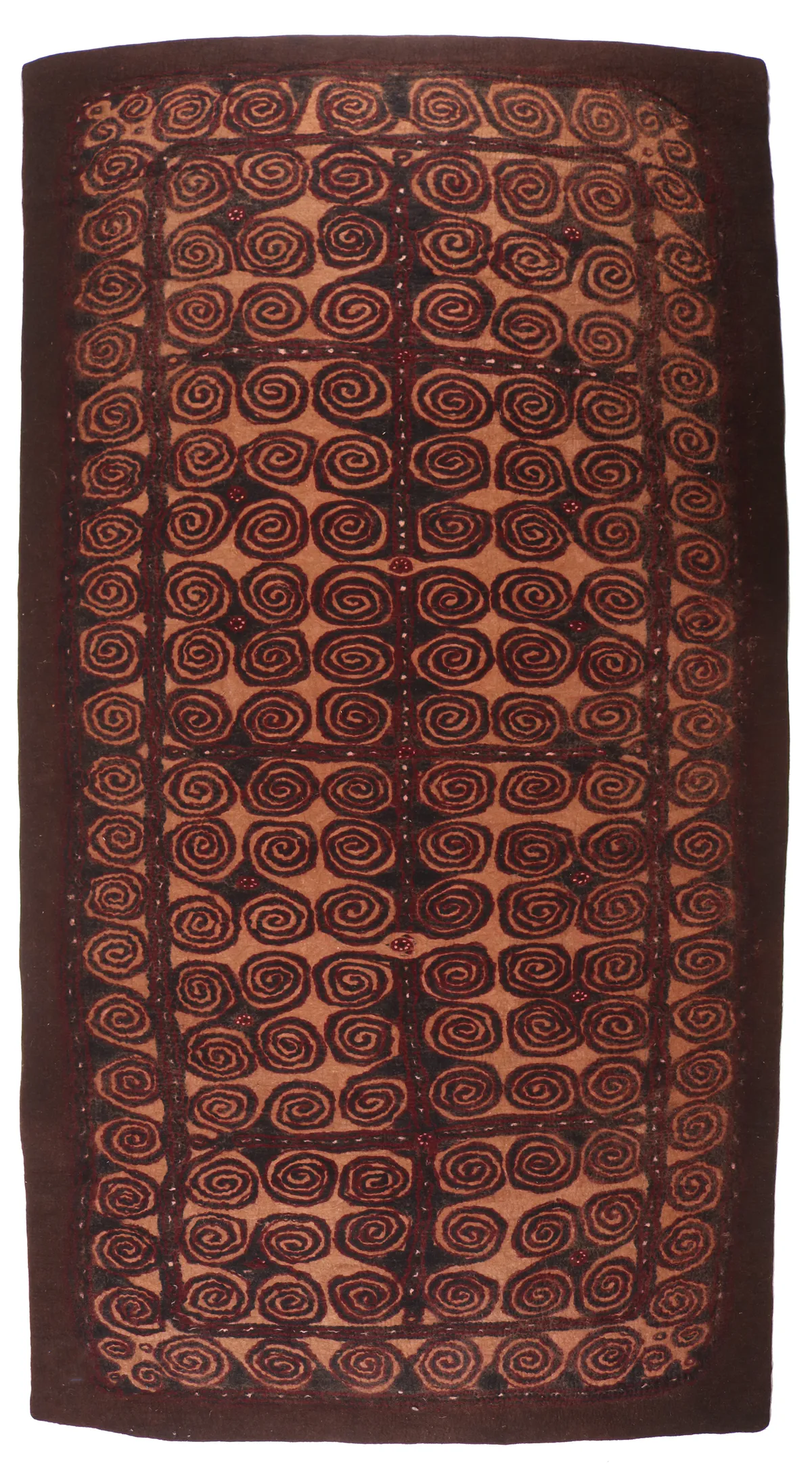 Felt Persian called Namad Rug double sided, 405 × 216 cm