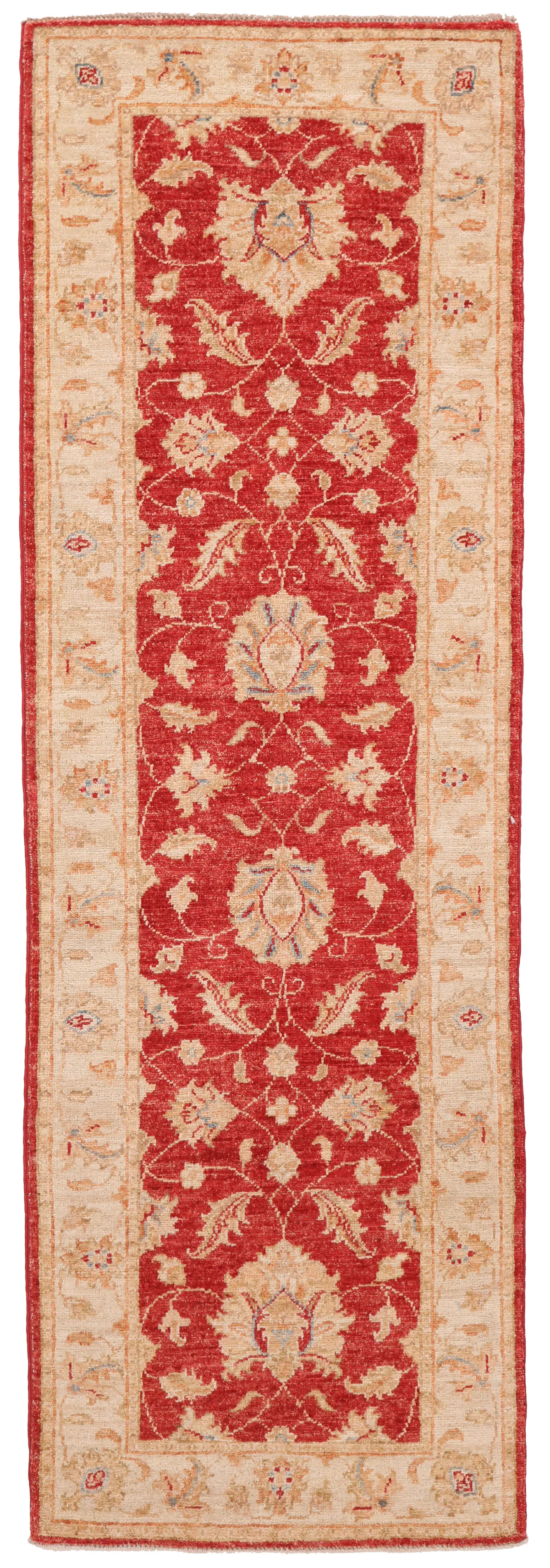 Garous / Ziegler Design Runner – Red, 189 × 61 cm