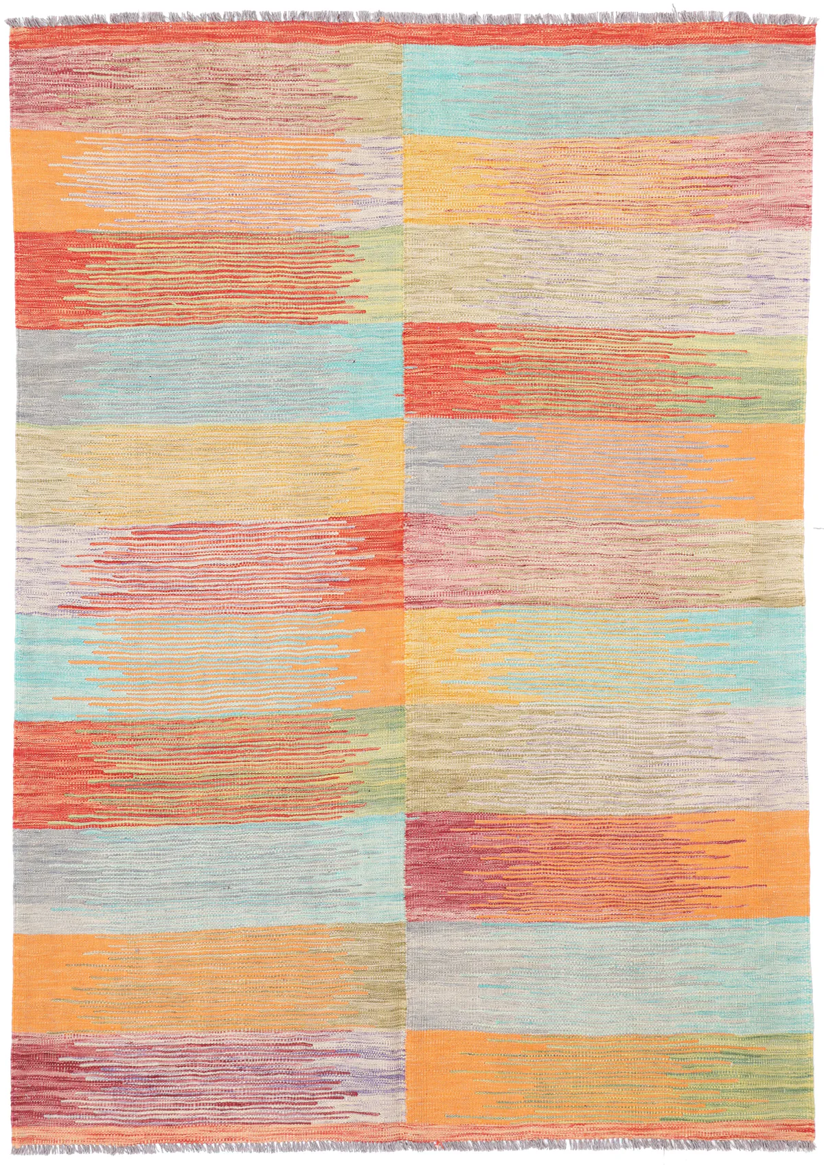 Modern Shirvan Kilim rug, 249 × 176 cm