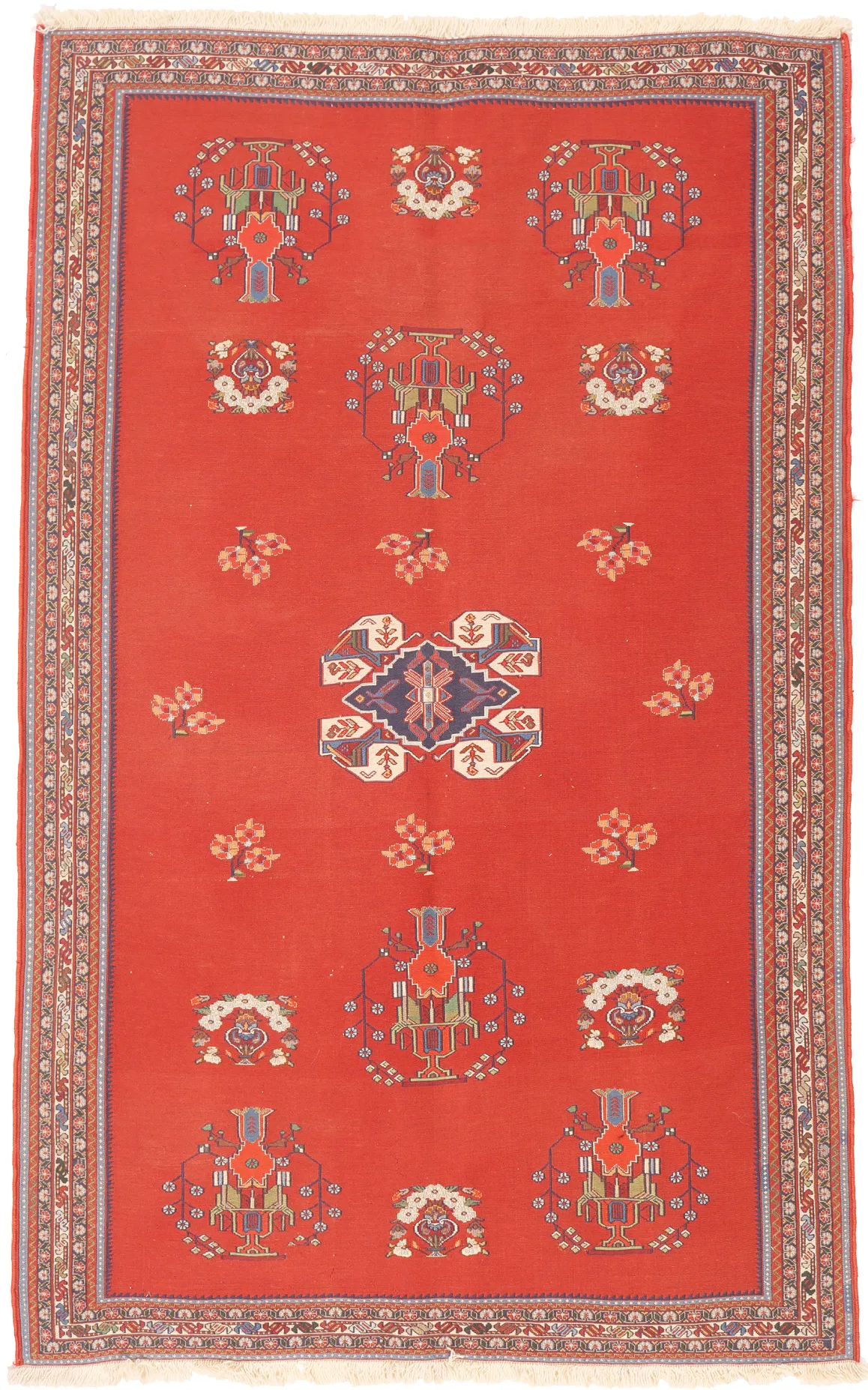 Sumak Weave, 204 × 125 cm