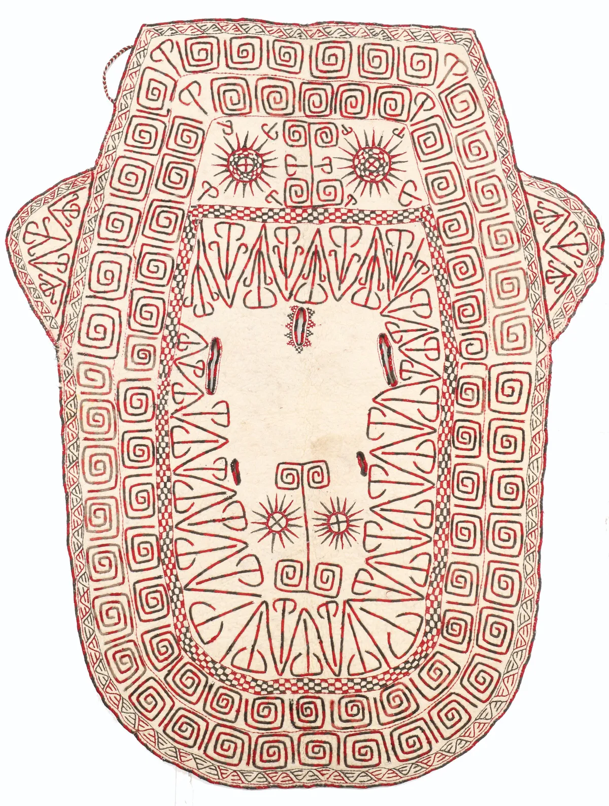 Felt Horse Saddle Turkaman Called Namad circa 1950, 225 × 180 cm