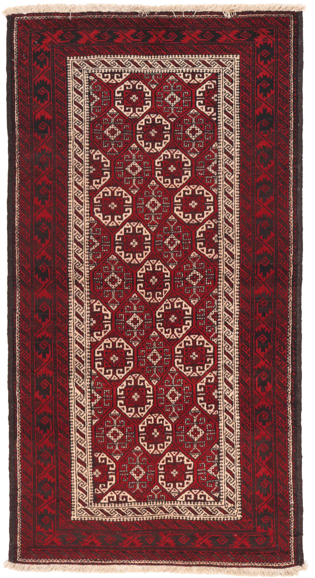 Persian Balouch Rug, 193 × 104 cm