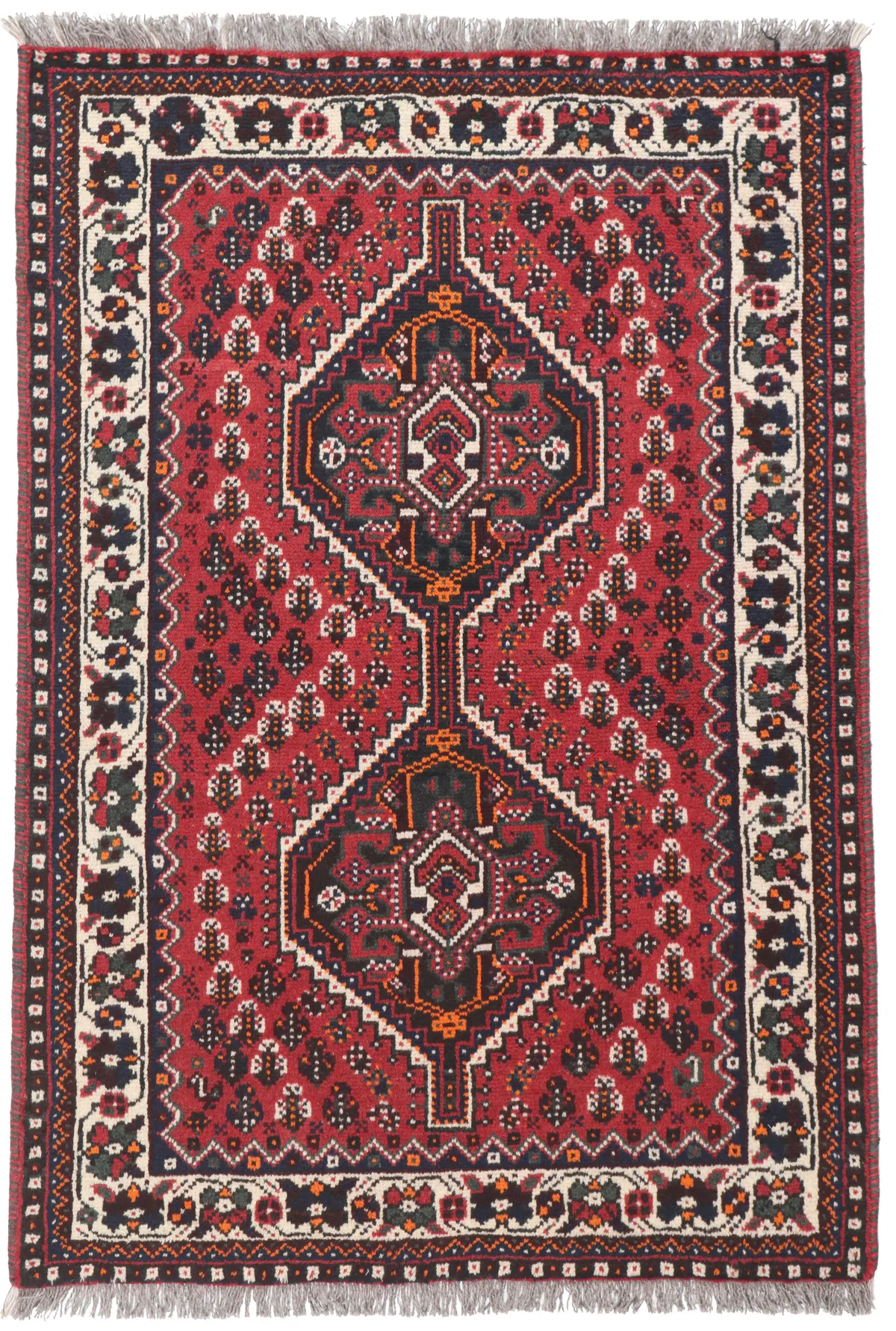 Persian Shiraz Rug, 151 × 105 cm