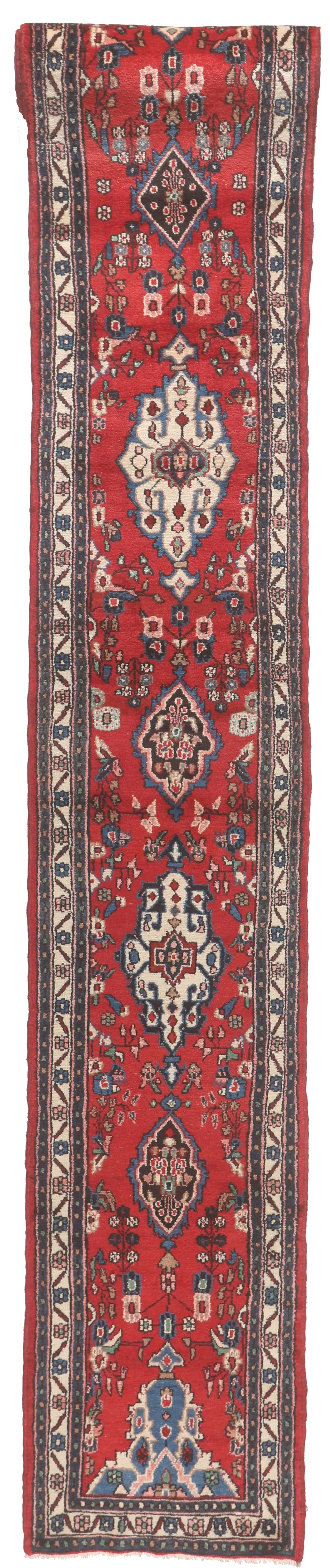 Persian Darjazin design runner, 807 × 86 cm