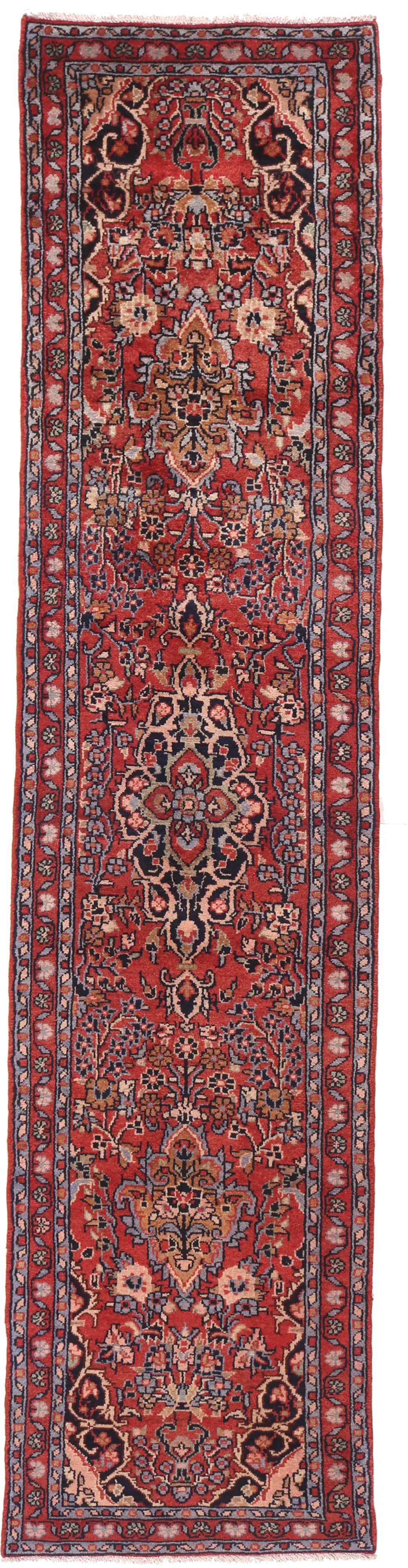 Hamedan Persian Runner – 9'6 x 2, 295 × 63 cm