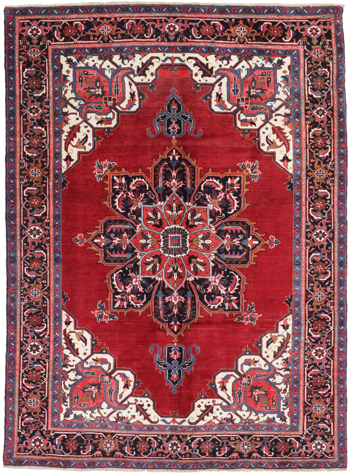Persian Heriz Rug – circa 1950, 274 × 205 cm