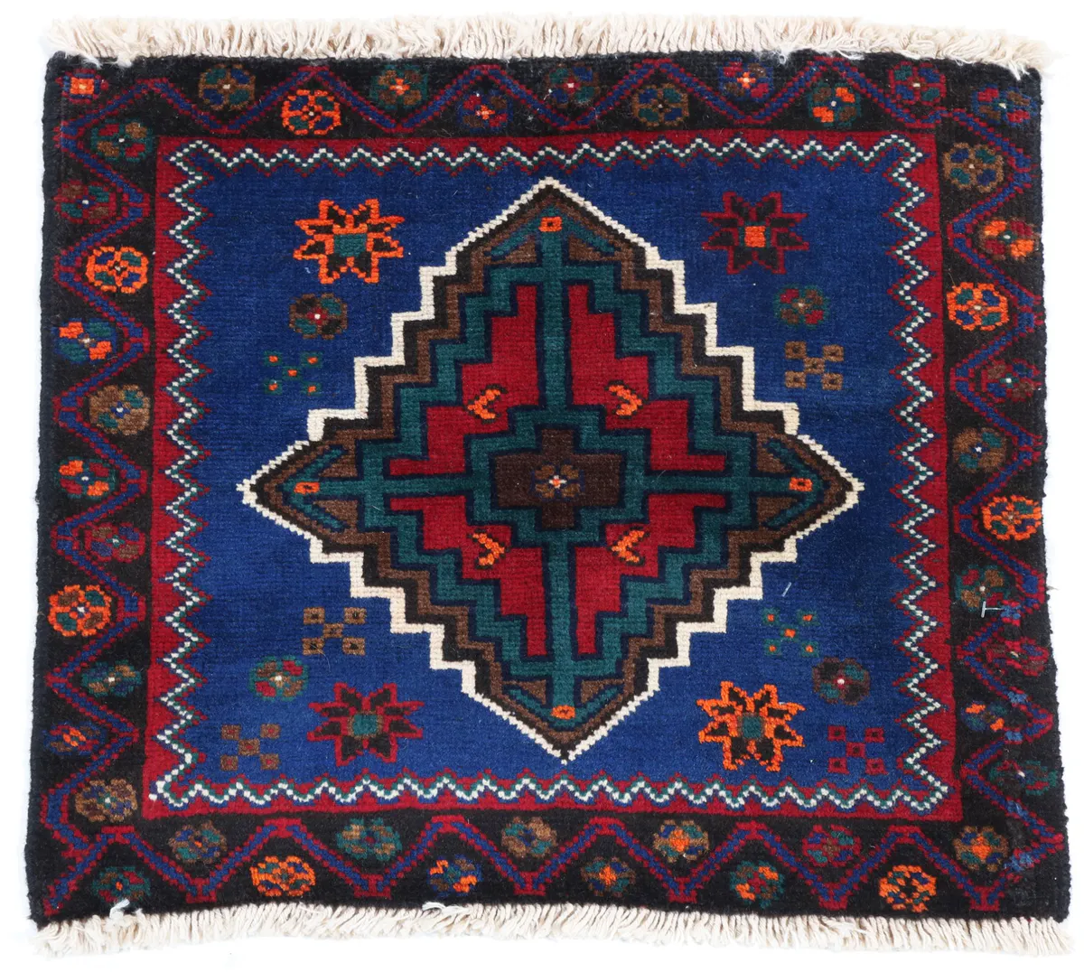 Sirjan rug in, 55 × 50 cm