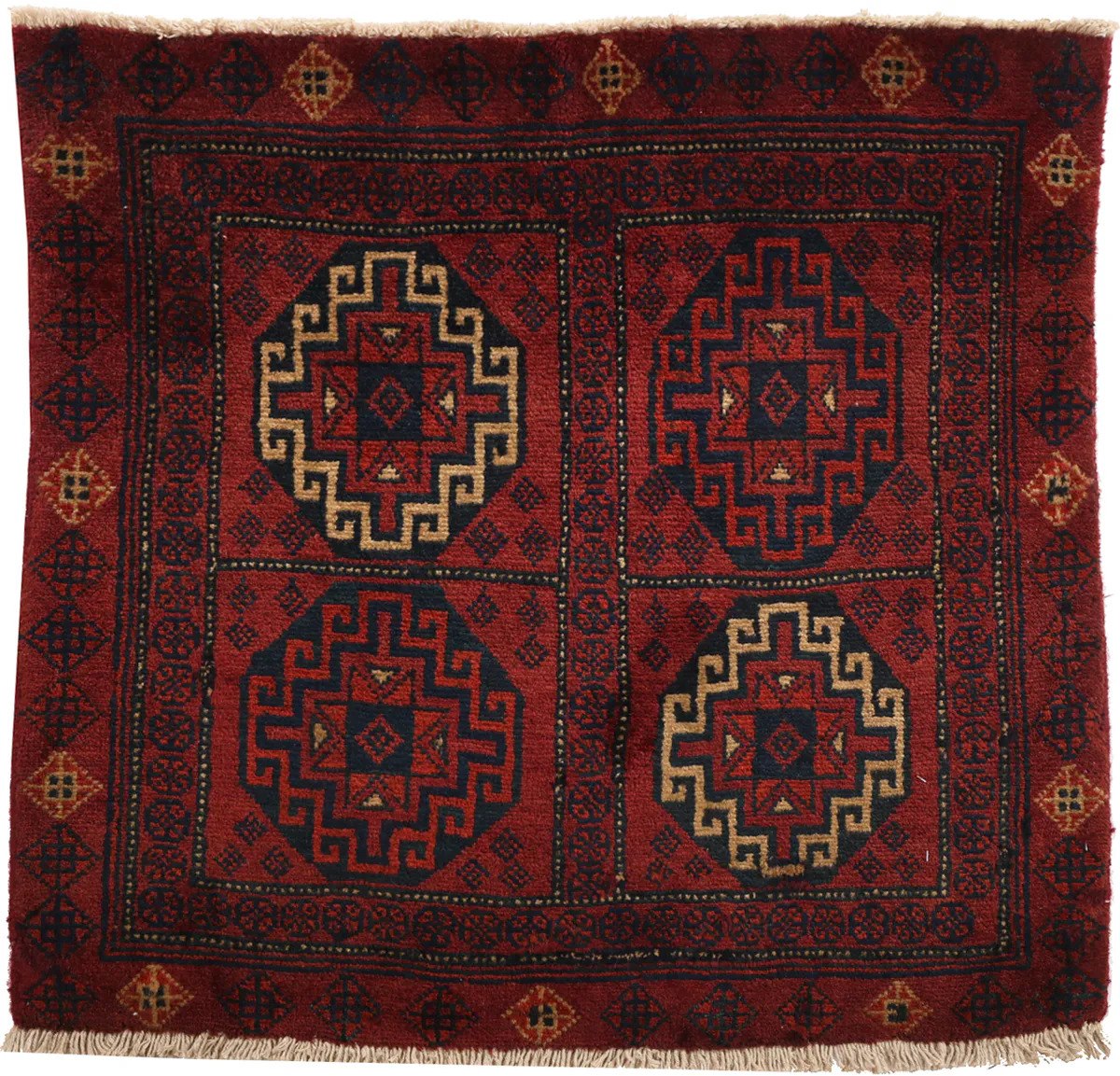 Persian Sirjan Rug in, 80 × 75 cm