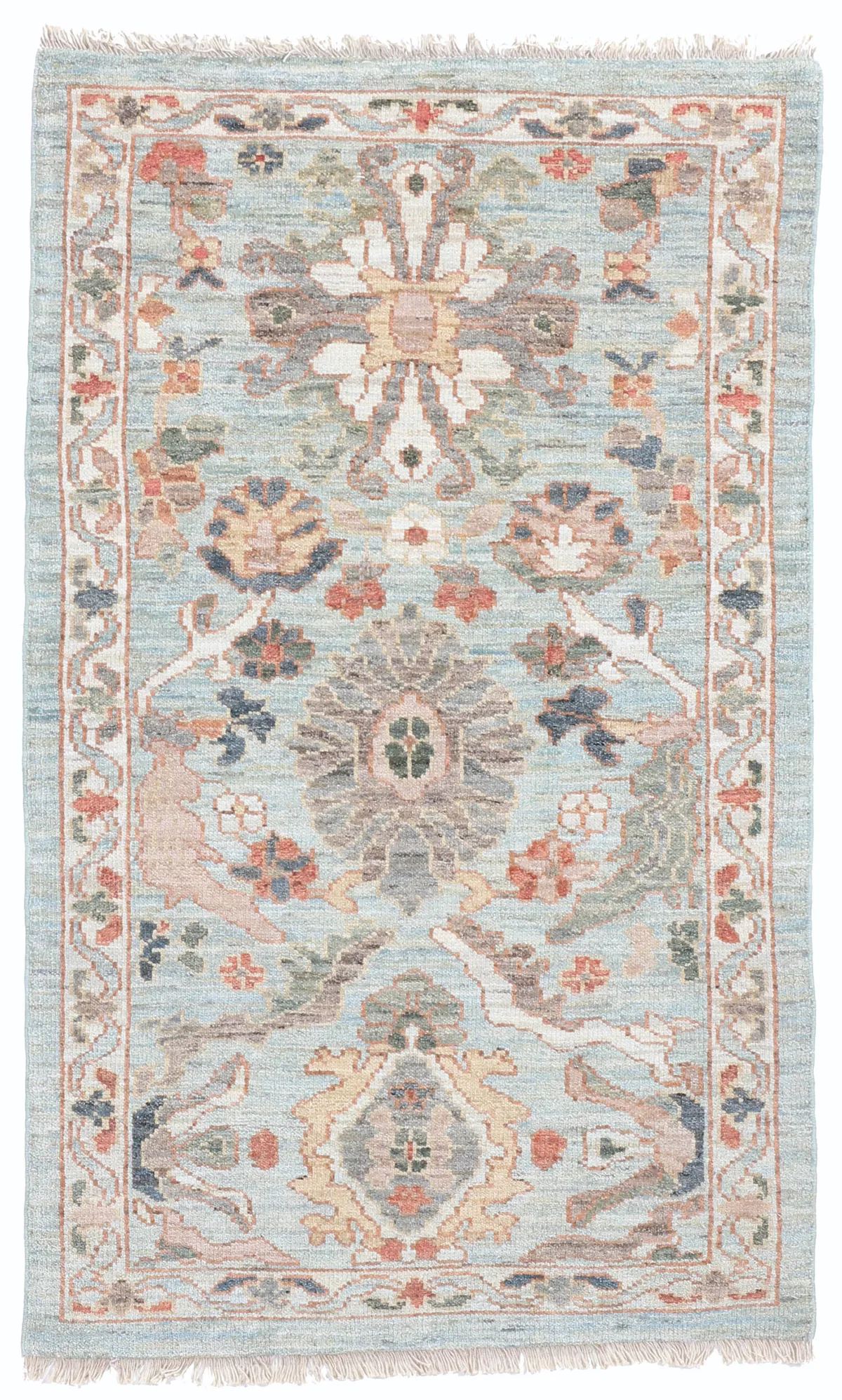 Persian Sultanabad Design Rug – 5 x 2'9, 153 × 90 cm