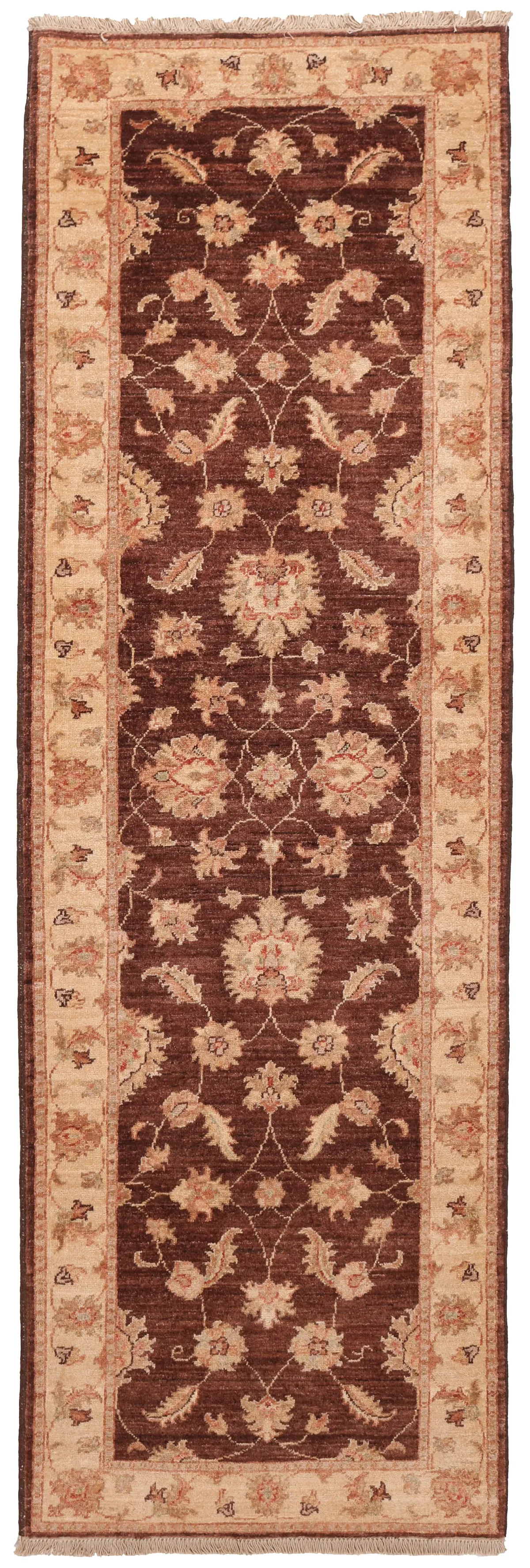 Garous / Ziegler Design Runner – Brown, 231 × 74 cm