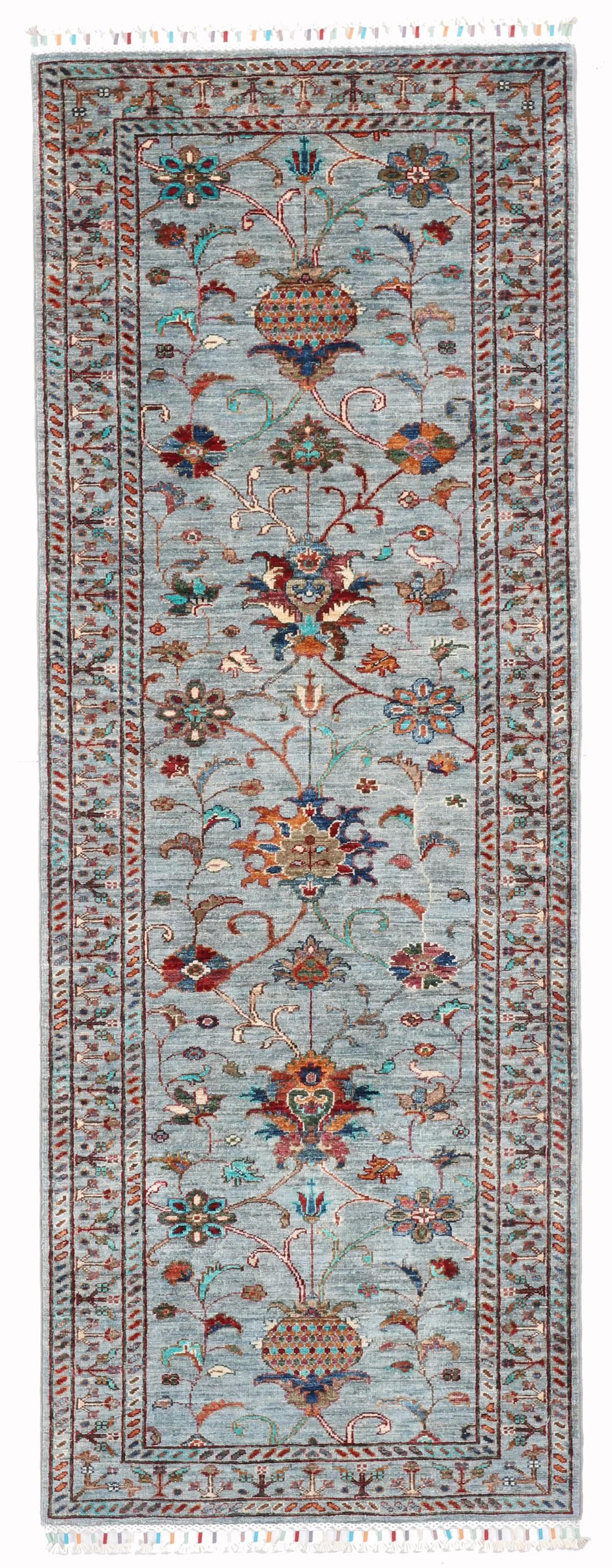 Garous / Ziegler Design Grey Runner, 242 × 82 cm