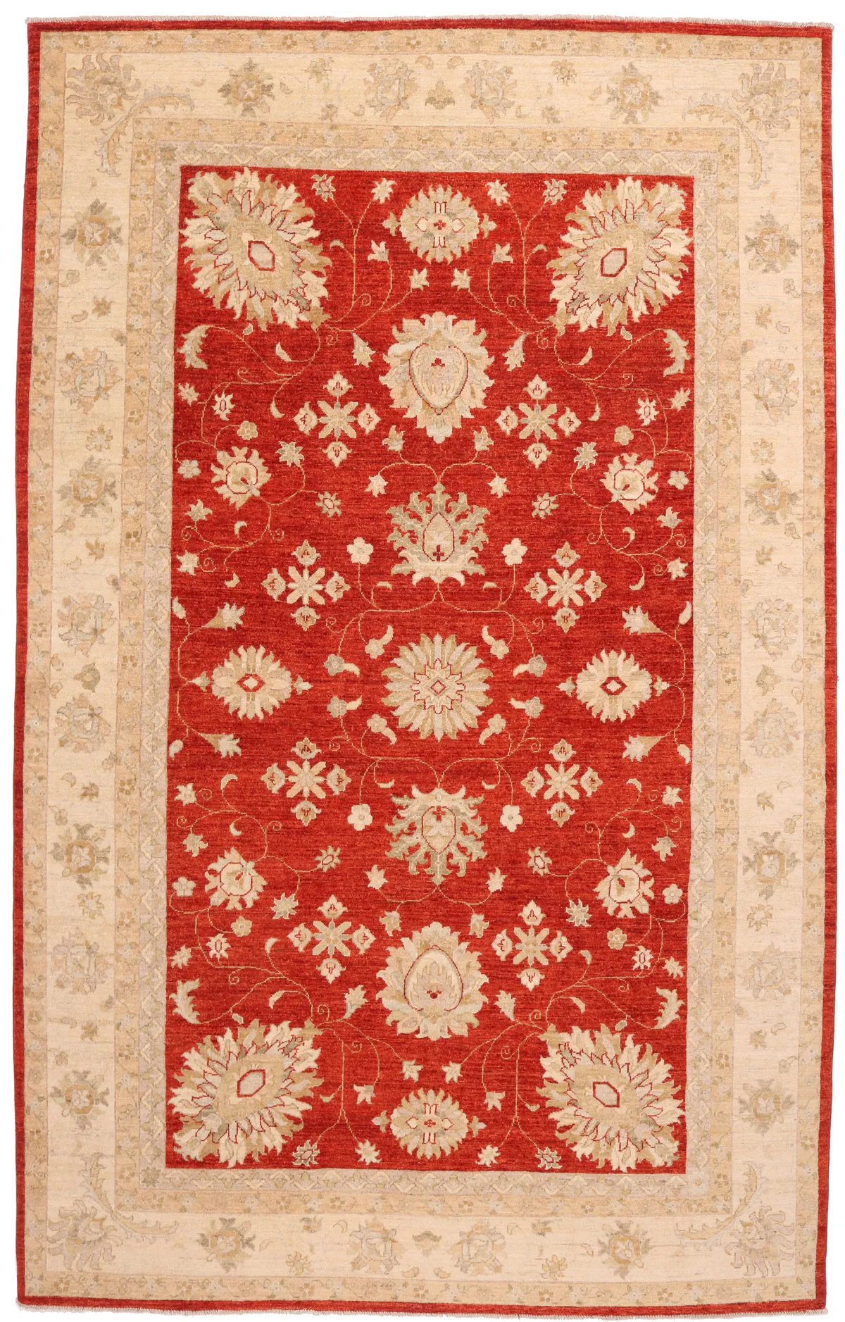 Garous / Ziegler Design Rug – Red, 321 × 203 cm