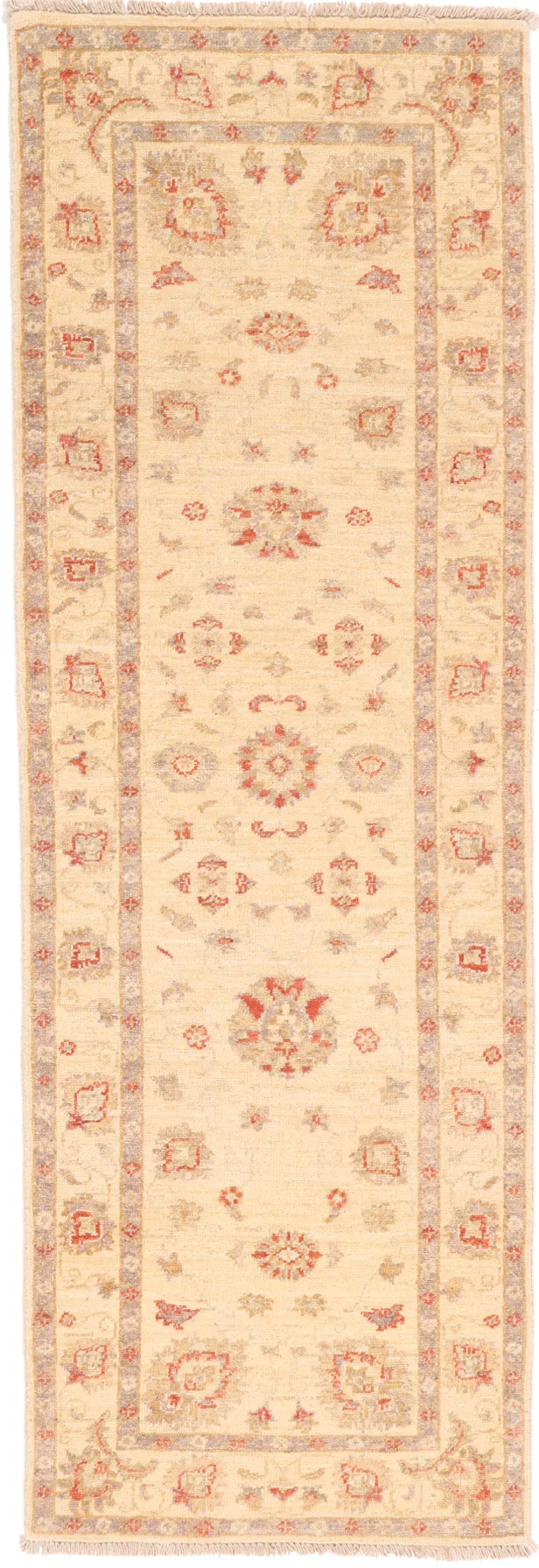 Garous Ziegler Runner – 6'3 x 2, 194 × 64 cm