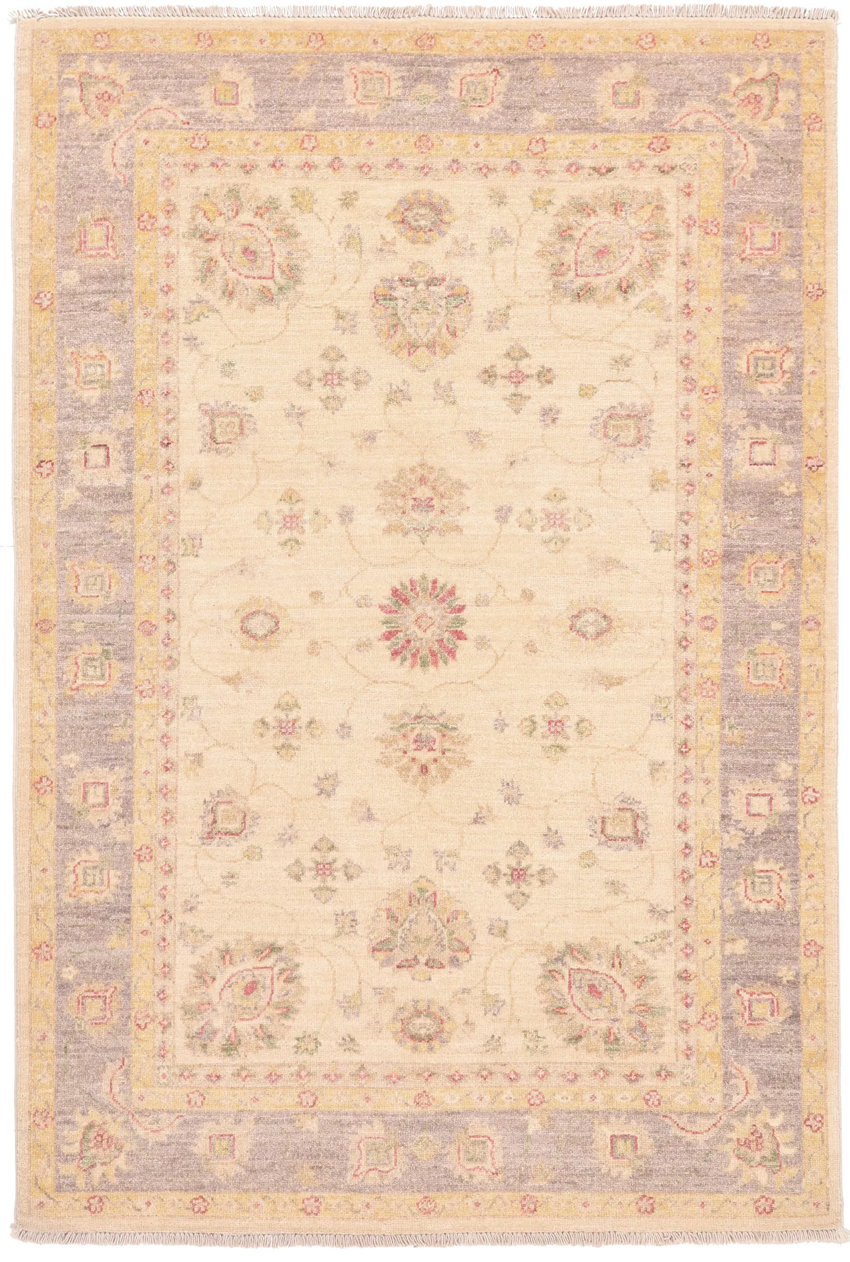 Garous / Ziegler design Rug – Beige 6 x 4, 178 × 119 cm