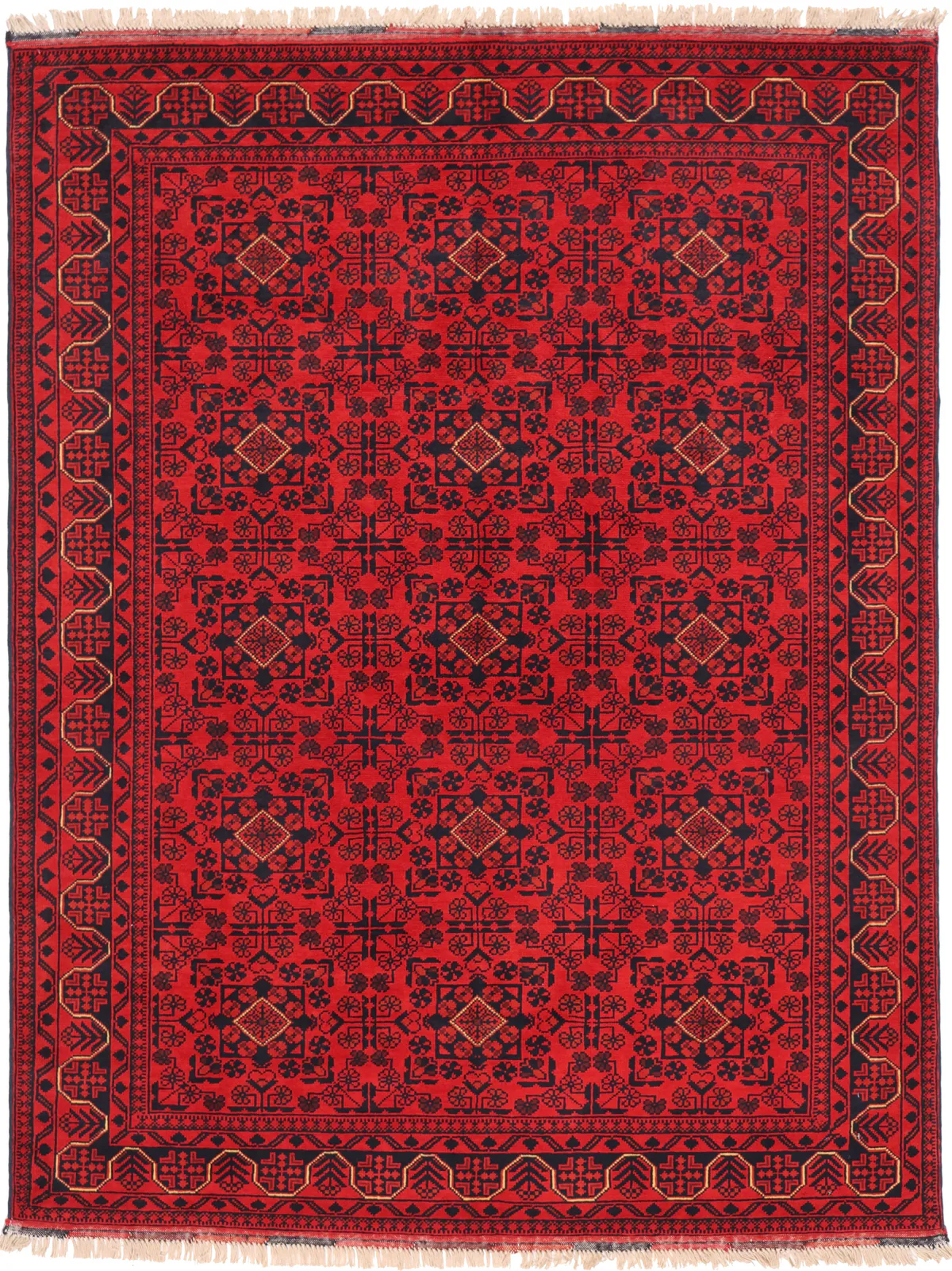 Khal Mohammad Afghan Rug, 198 × 152 cm