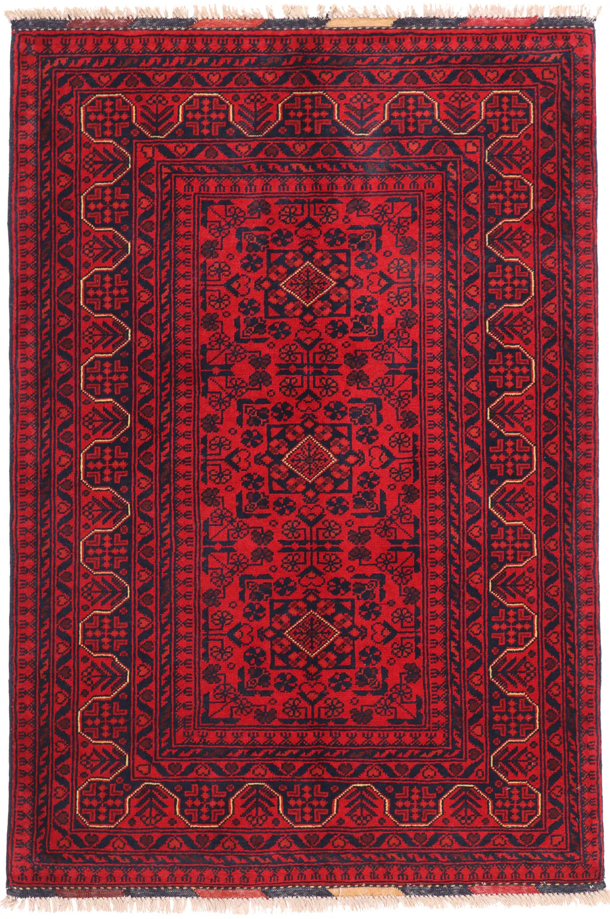 Khal Mohammad Afghan rug, 163 × 99 cm