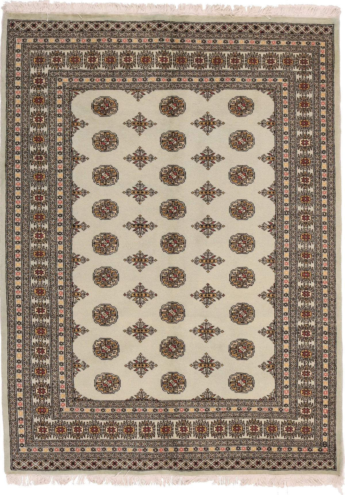 Bokhara design rug 8' – 5'5, 246 × 171 cm