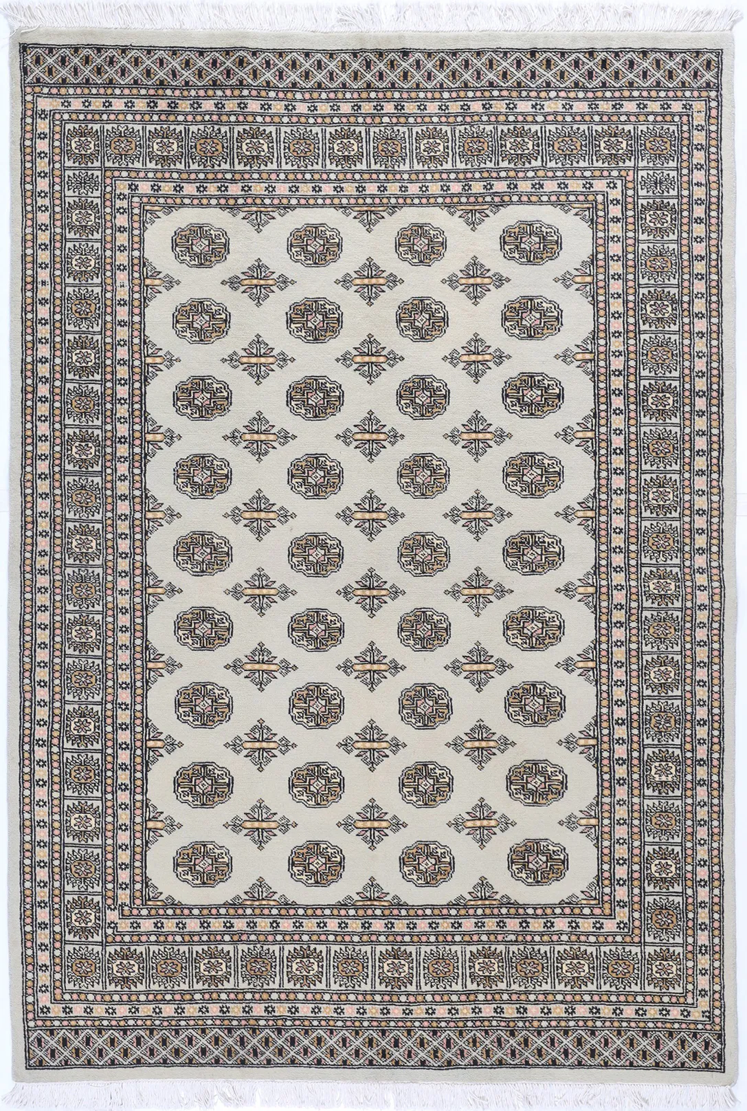 Bokhara design light Green, 240 × 168 cm