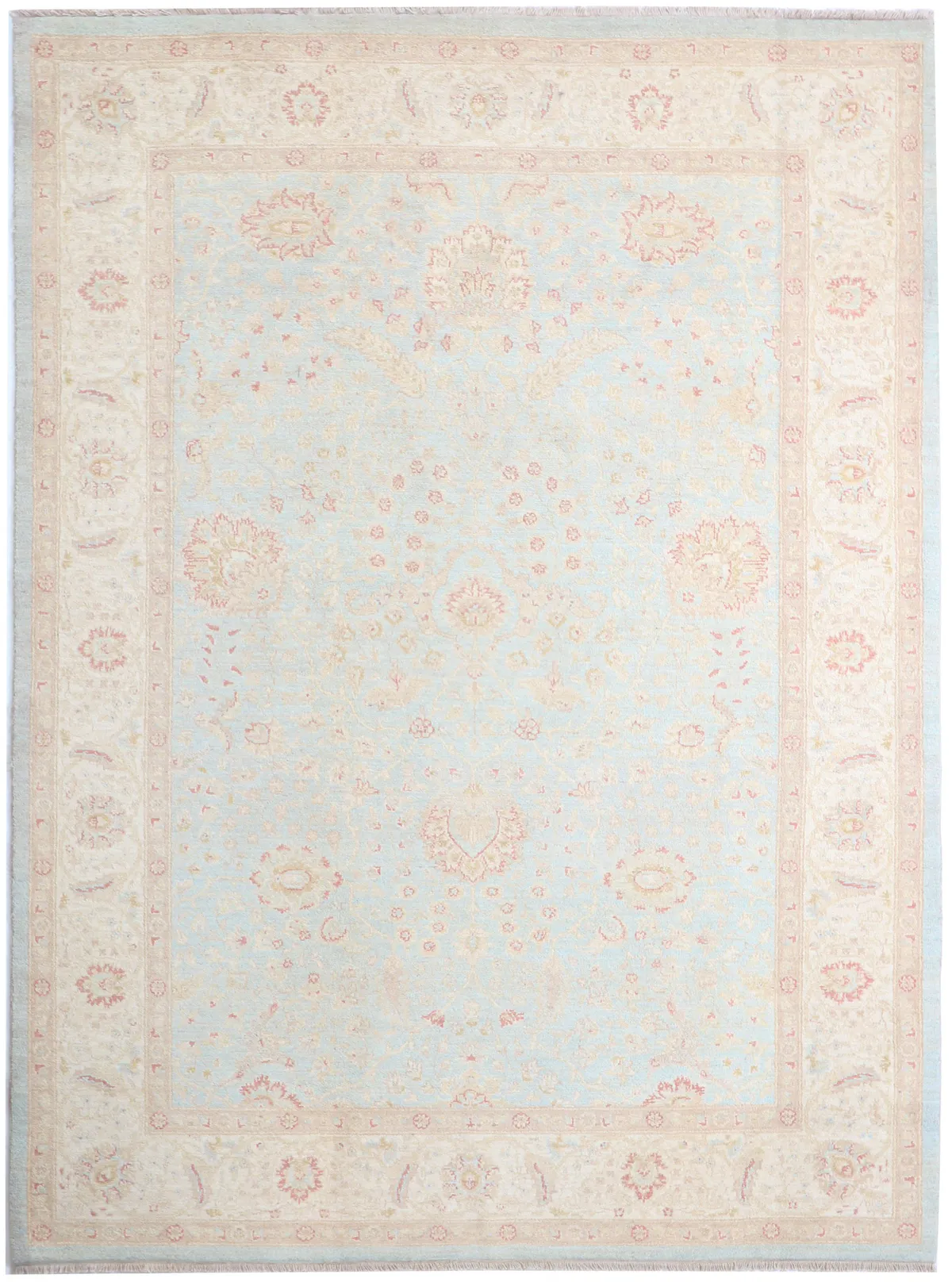 Garous Ziegler design – Light Blue in, 243 × 172 cm