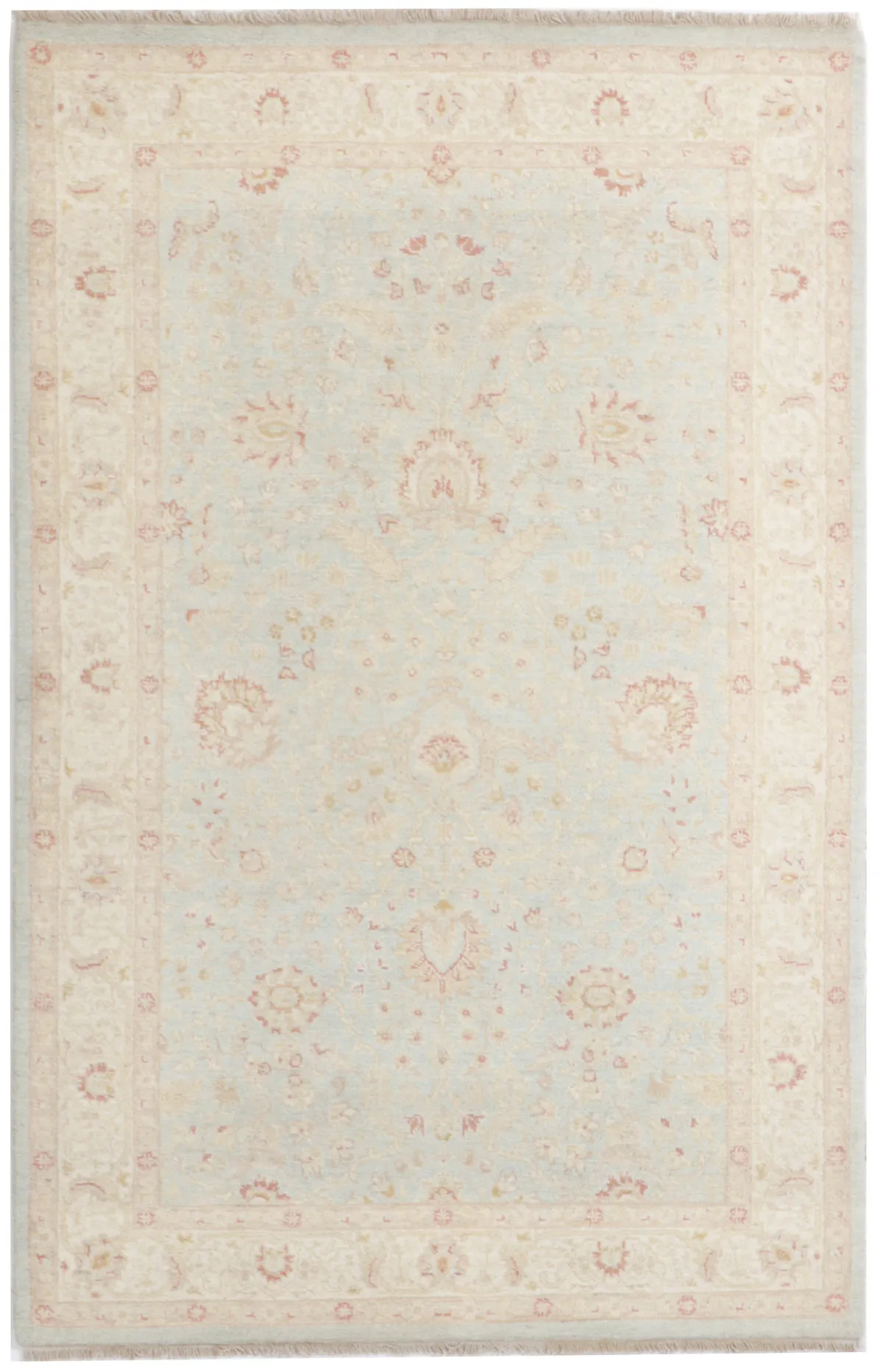 Garous / Ziegler Design Rug – Blue, 183 × 118 cm